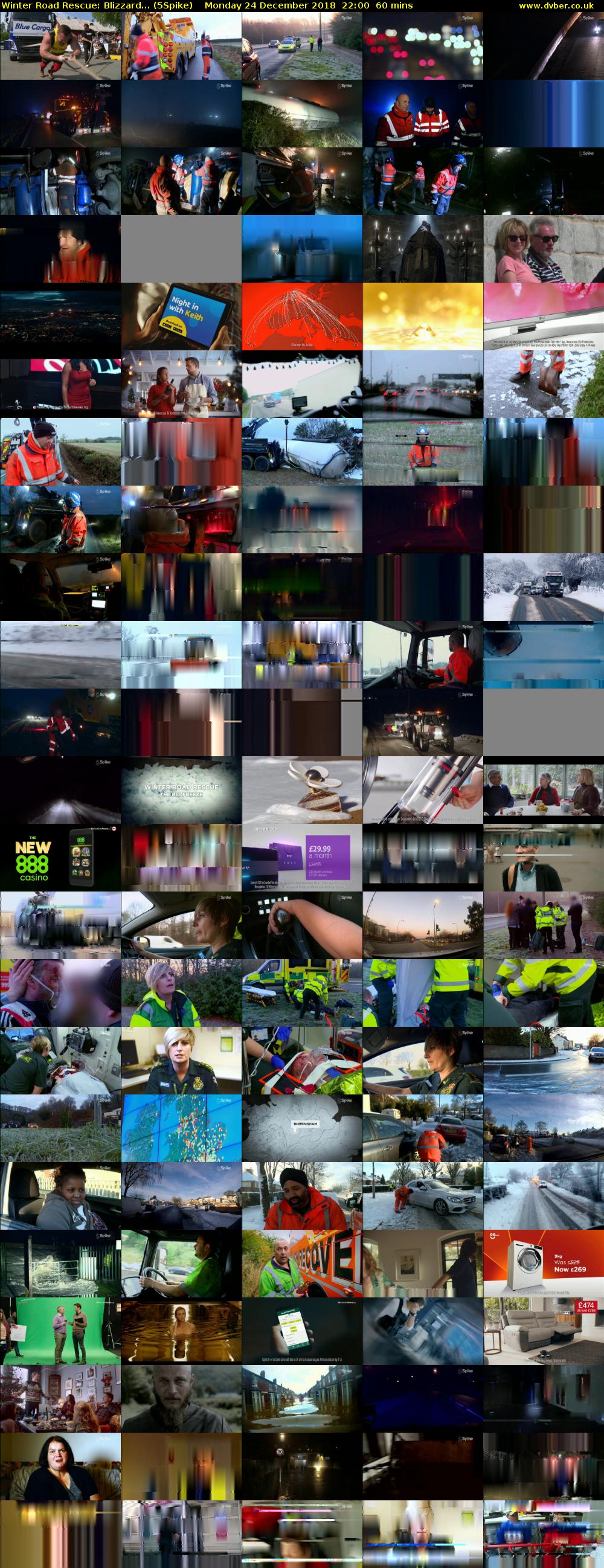 Winter Road Rescue: Blizzard... (5Spike) Monday 24 December 2018 22:00 - 23:00