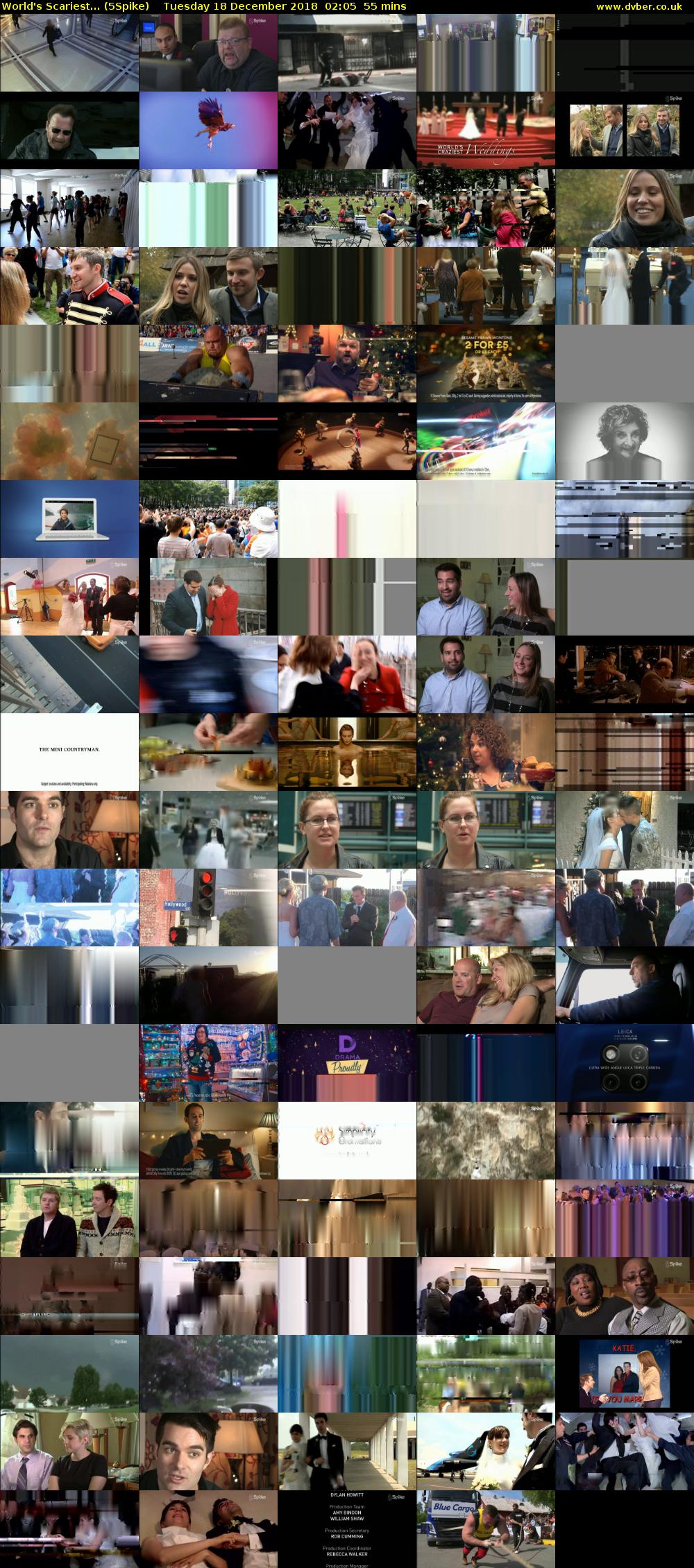 World's Scariest... (5Spike) Tuesday 18 December 2018 02:05 - 03:00