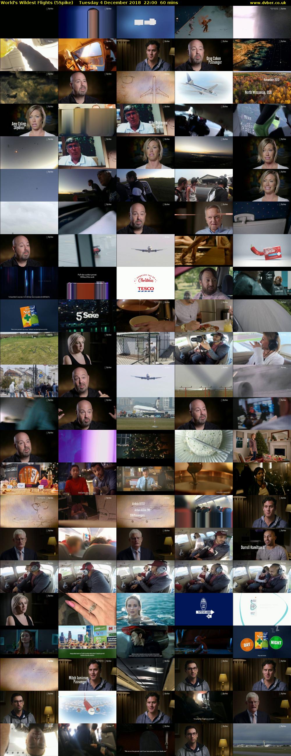 World's Wildest Flights (5Spike) Tuesday 4 December 2018 22:00 - 23:00