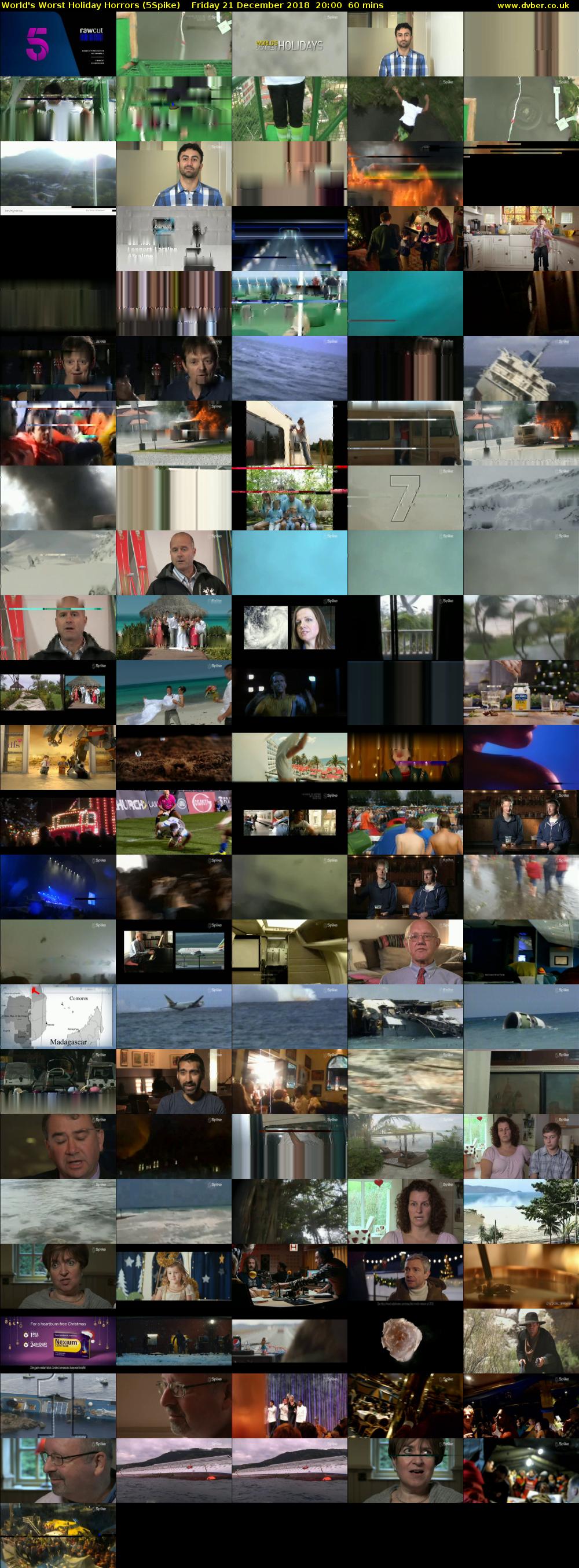 World's Worst Holiday Horrors (5Spike) Friday 21 December 2018 20:00 - 21:00