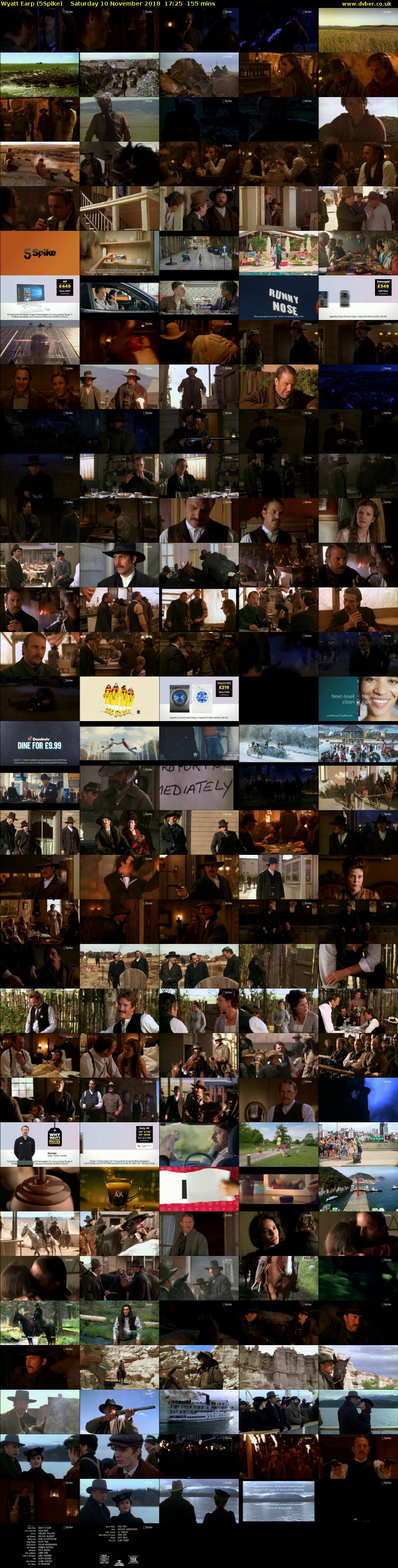 Wyatt Earp (5Spike) Saturday 10 November 2018 17:25 - 20:00