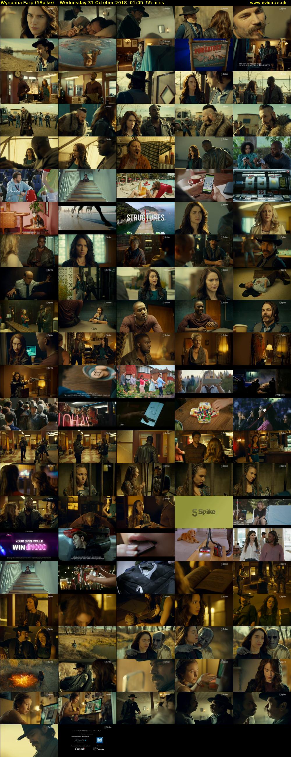 Wynonna Earp (5Spike) Wednesday 31 October 2018 01:05 - 02:00
