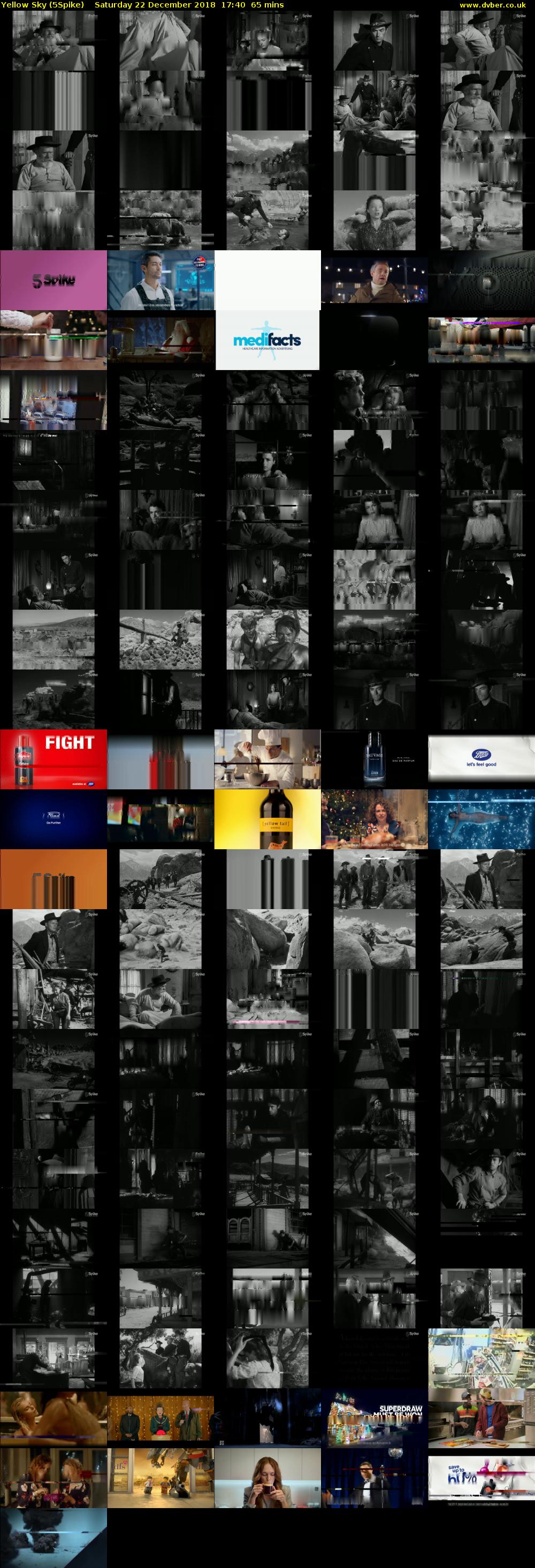 Yellow Sky (5Spike) Saturday 22 December 2018 17:40 - 18:45