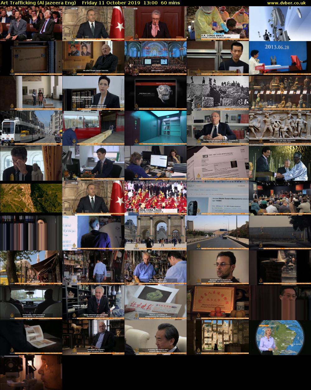 Art Trafficking (Al Jazeera Eng) Friday 11 October 2019 13:00 - 14:00