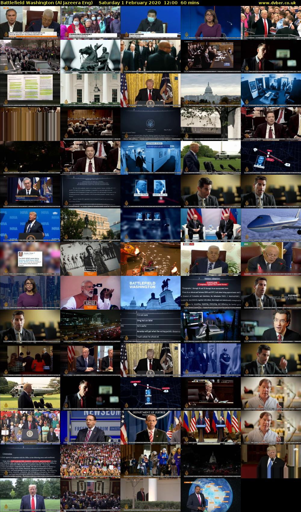 Battlefield Washington (Al Jazeera Eng) Saturday 1 February 2020 12:00 - 13:00