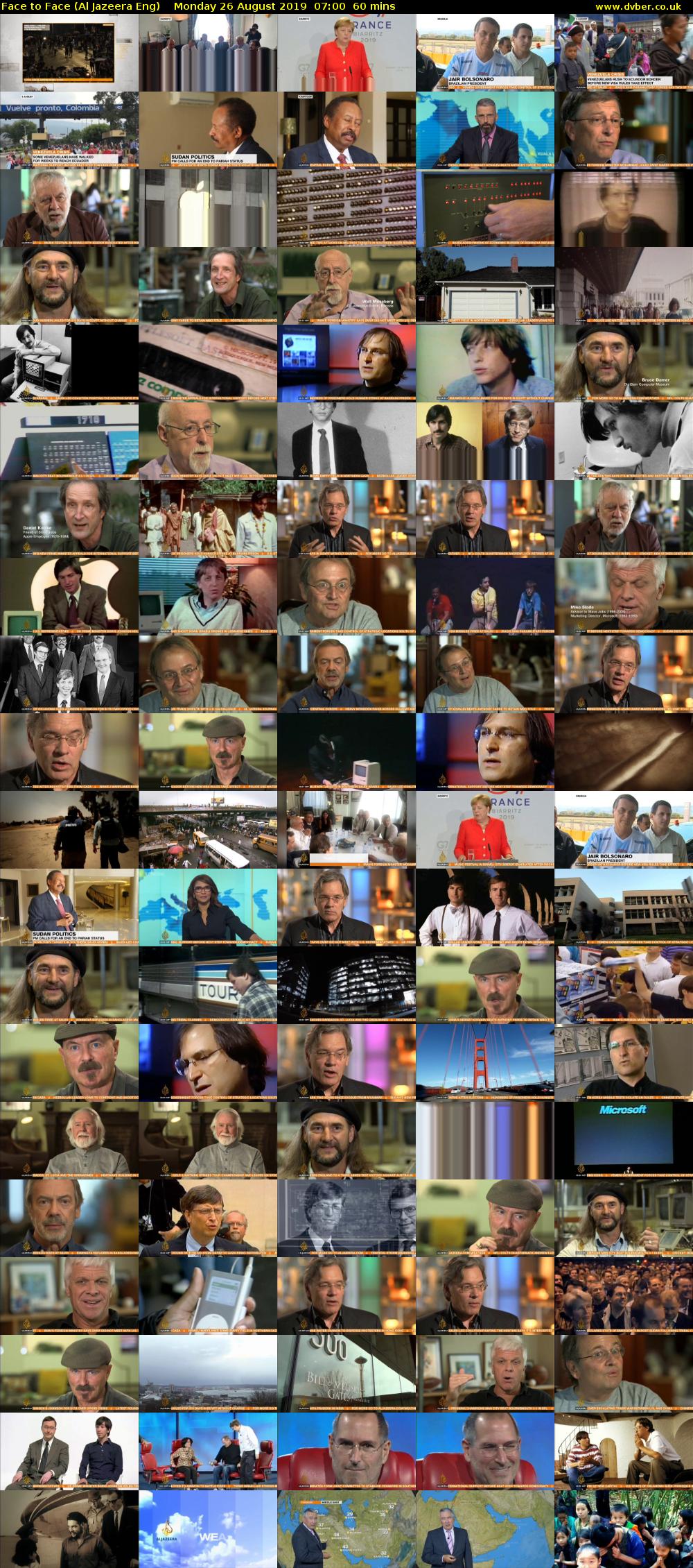 Face to Face (Al Jazeera Eng) Monday 26 August 2019 07:00 - 08:00