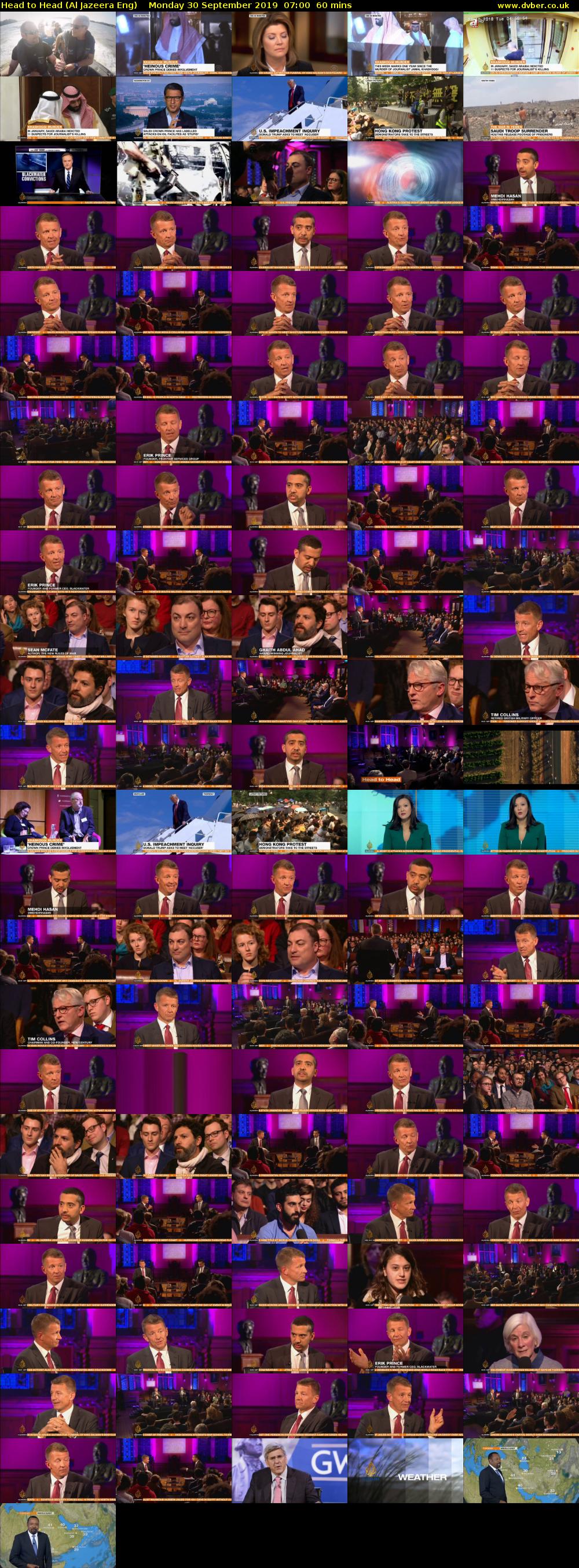 Head to Head (Al Jazeera Eng) Monday 30 September 2019 07:00 - 08:00