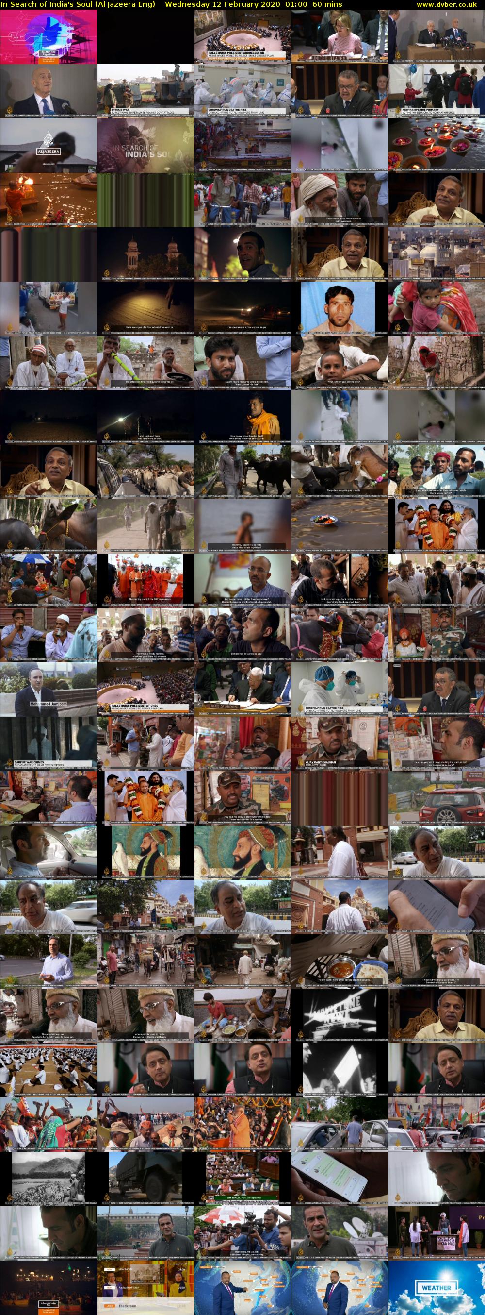 In Search of India's Soul (Al Jazeera Eng) Wednesday 12 February 2020 01:00 - 02:00