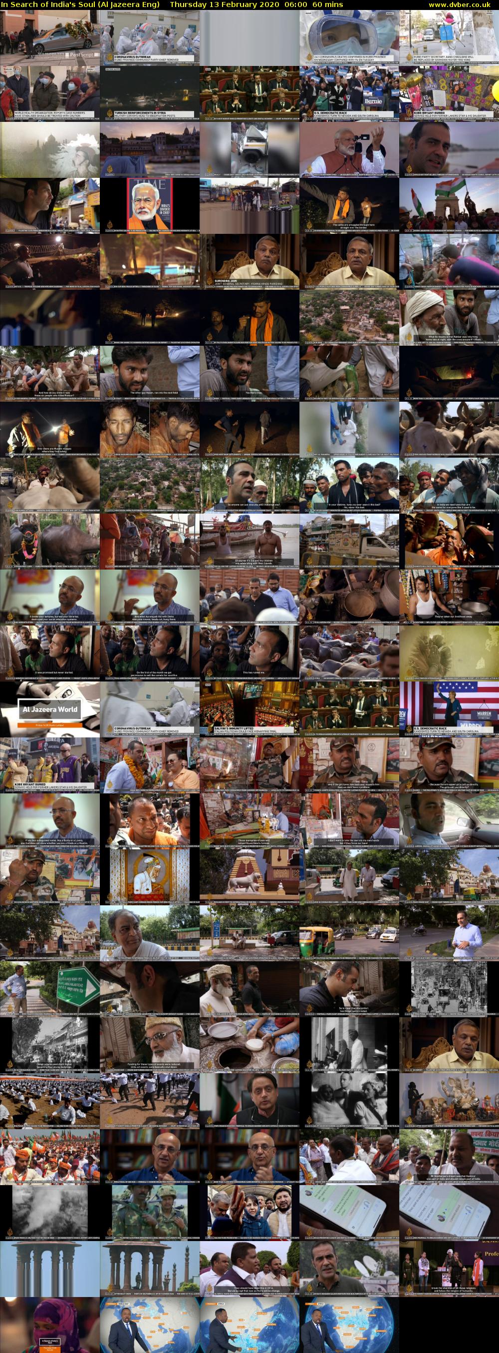 In Search of India's Soul (Al Jazeera Eng) Thursday 13 February 2020 06:00 - 07:00