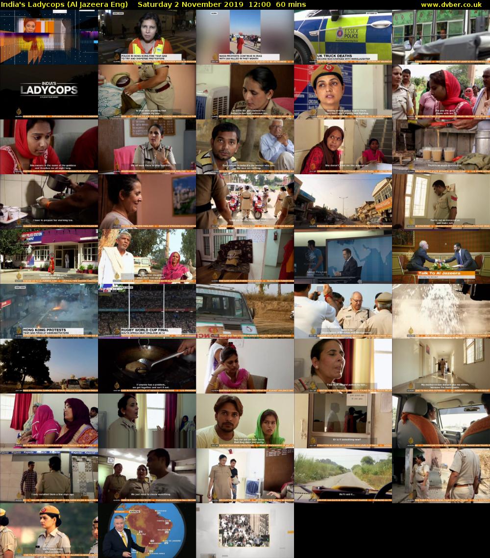 India's Ladycops (Al Jazeera Eng) Saturday 2 November 2019 12:00 - 13:00