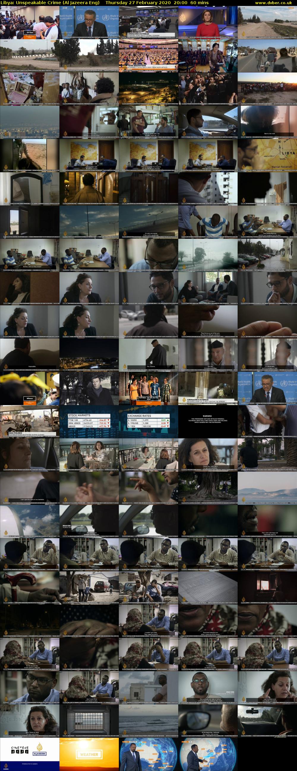 Libya: Unspeakable Crime (Al Jazeera Eng) Thursday 27 February 2020 20:00 - 21:00