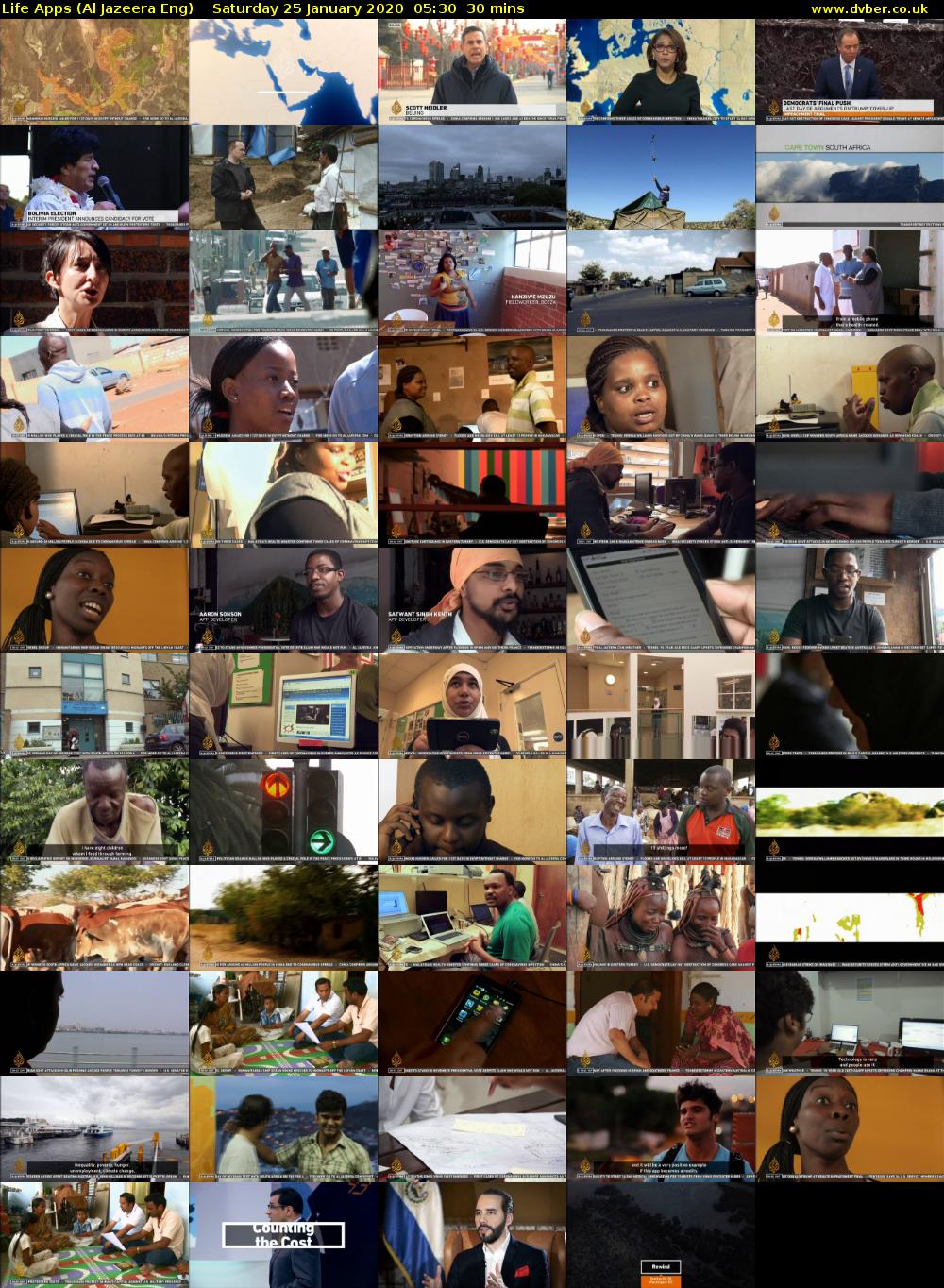Life Apps (Al Jazeera Eng) Saturday 25 January 2020 05:30 - 06:00