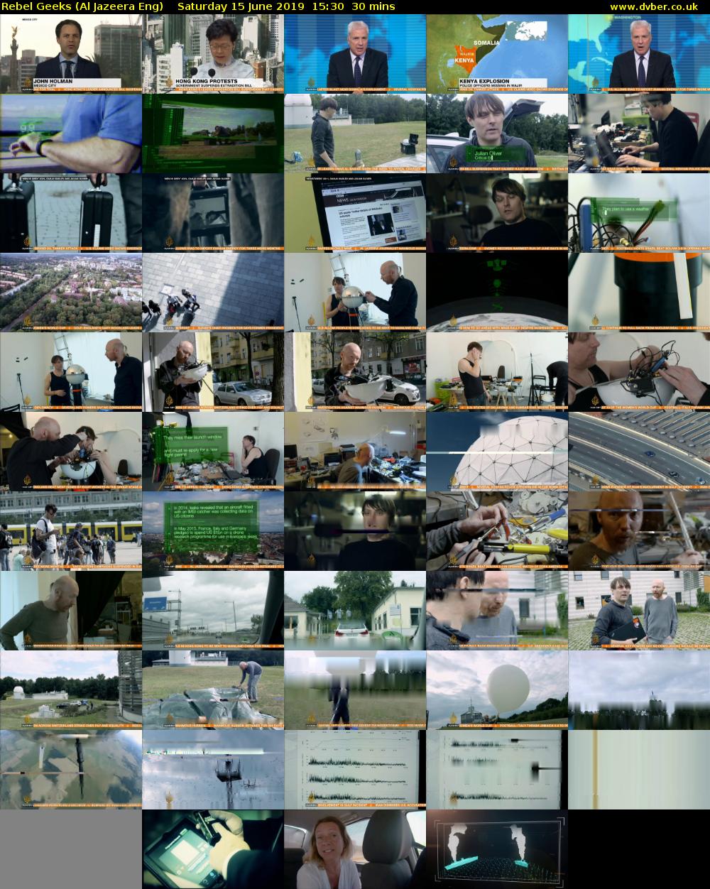 Rebel Geeks (Al Jazeera Eng) Saturday 15 June 2019 15:30 - 16:00