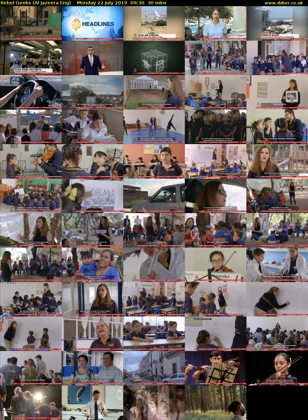 Rebel Geeks (Al Jazeera Eng) Monday 22 July 2019 09:30 - 10:00