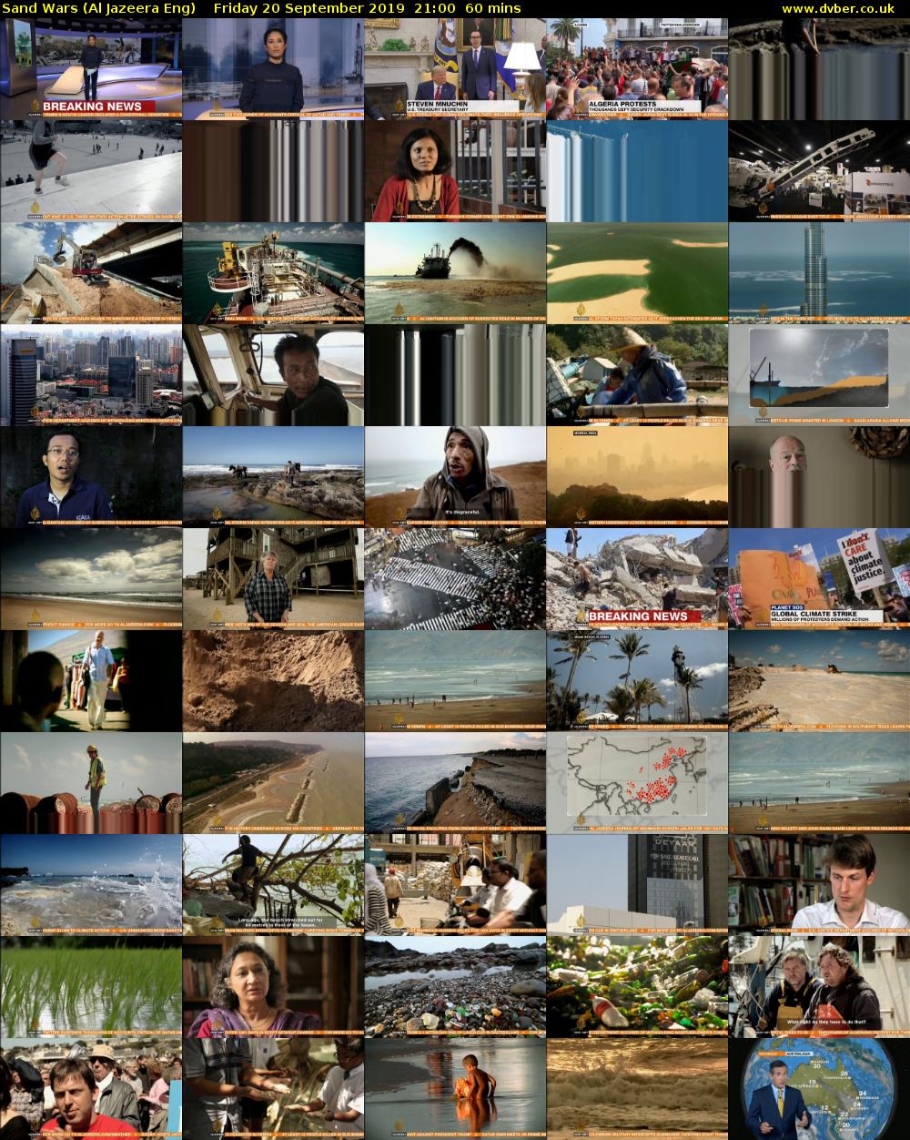 Sand Wars (Al Jazeera Eng) Friday 20 September 2019 21:00 - 22:00