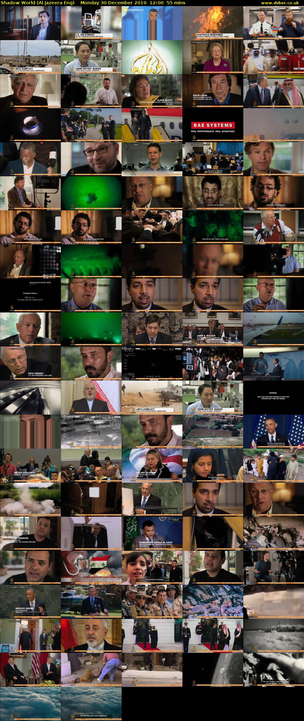 Shadow World (Al Jazeera Eng) Monday 30 December 2019 12:00 - 12:55