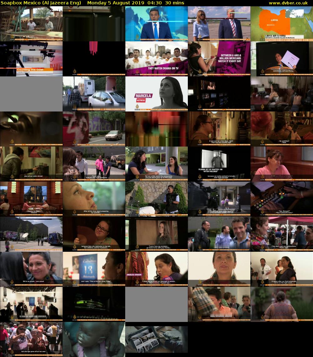 Soapbox Mexico (Al Jazeera Eng) Monday 5 August 2019 04:30 - 05:00