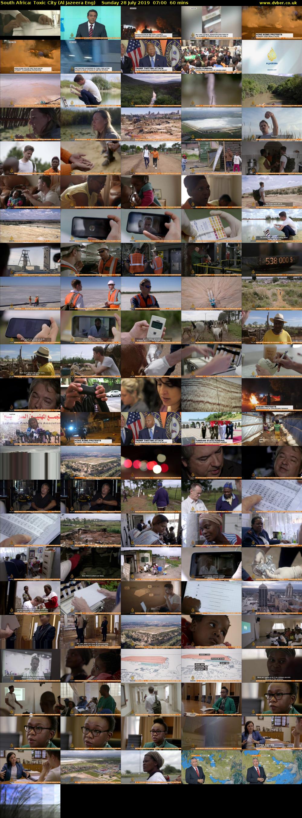 South Africa: Toxic City (Al Jazeera Eng) Sunday 28 July 2019 07:00 - 08:00