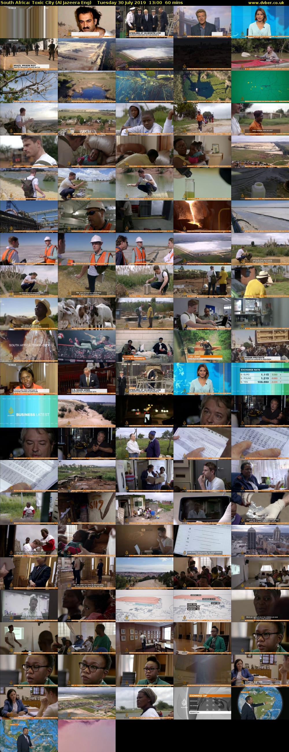 South Africa: Toxic City (Al Jazeera Eng) Tuesday 30 July 2019 13:00 - 14:00