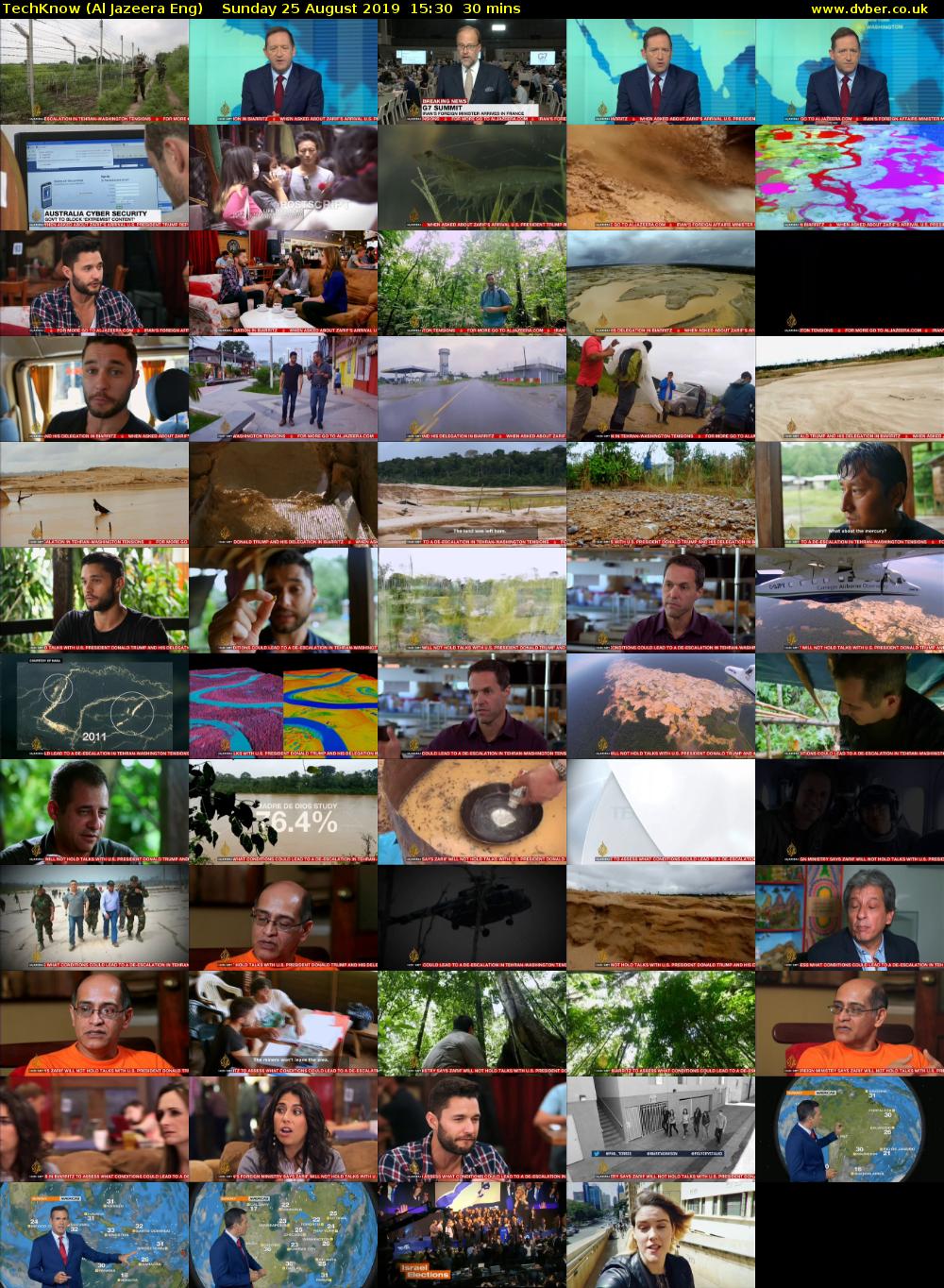 TechKnow (Al Jazeera Eng) Sunday 25 August 2019 15:30 - 16:00