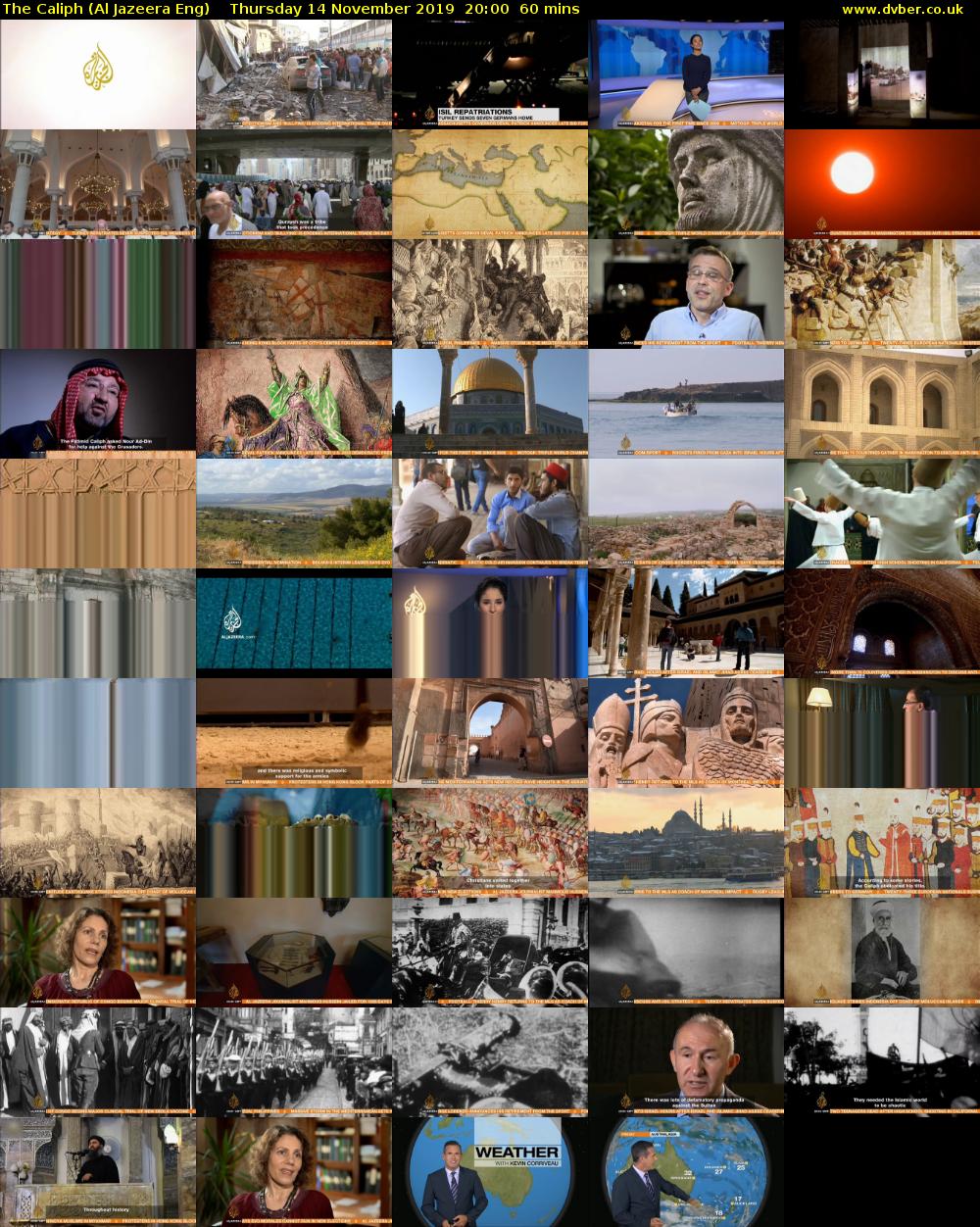 The Caliph (Al Jazeera Eng) Thursday 14 November 2019 20:00 - 21:00