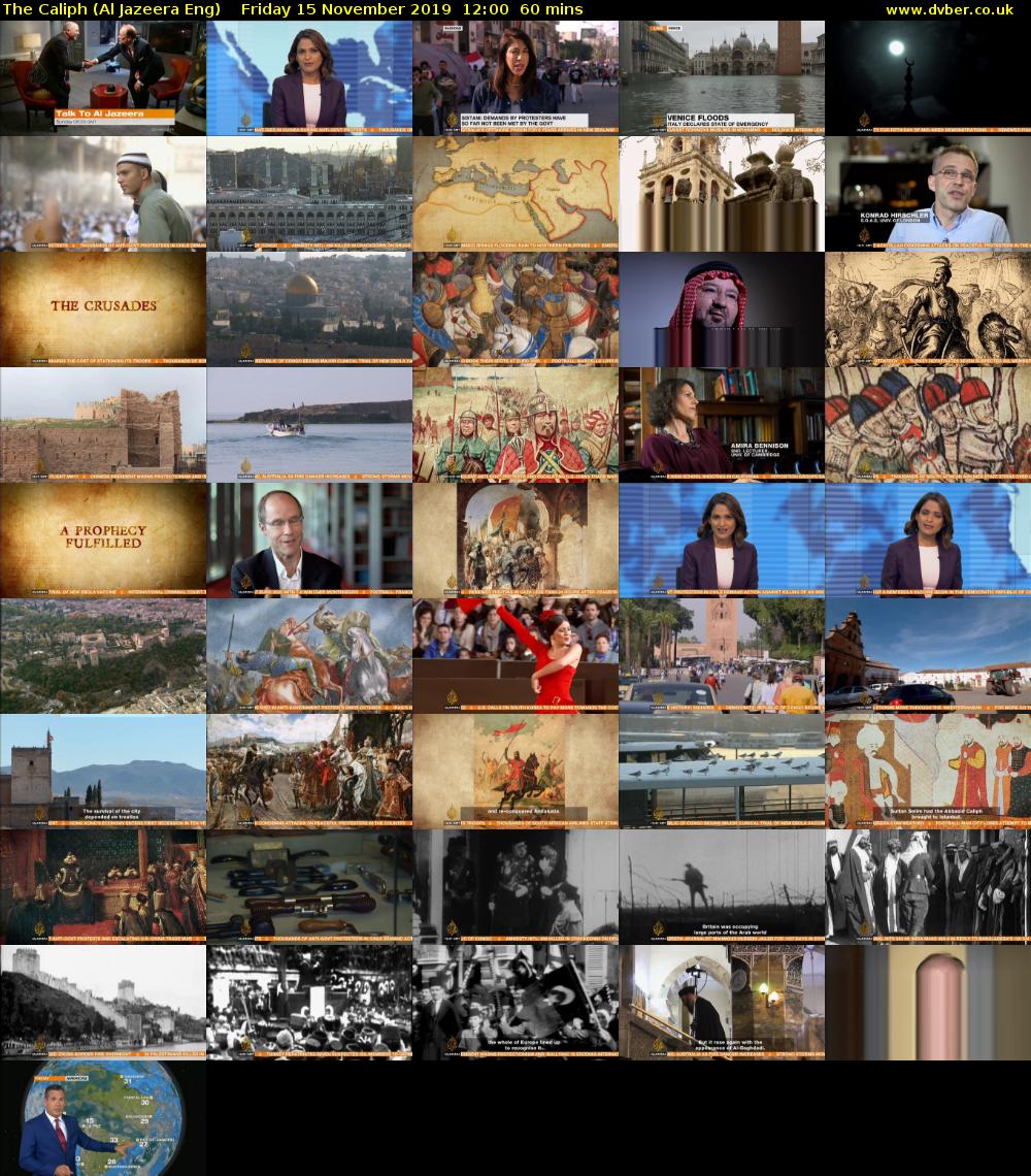 The Caliph (Al Jazeera Eng) Friday 15 November 2019 12:00 - 13:00