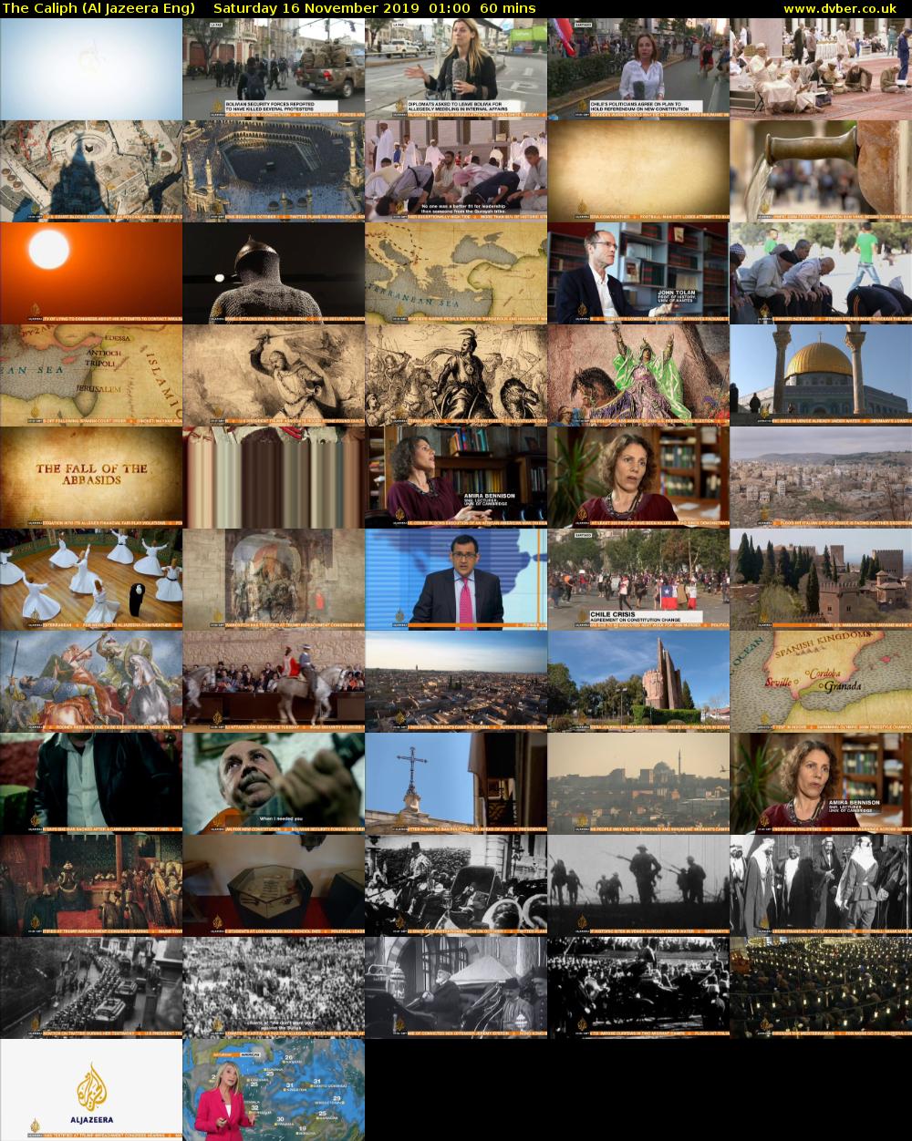 The Caliph (Al Jazeera Eng) Saturday 16 November 2019 01:00 - 02:00