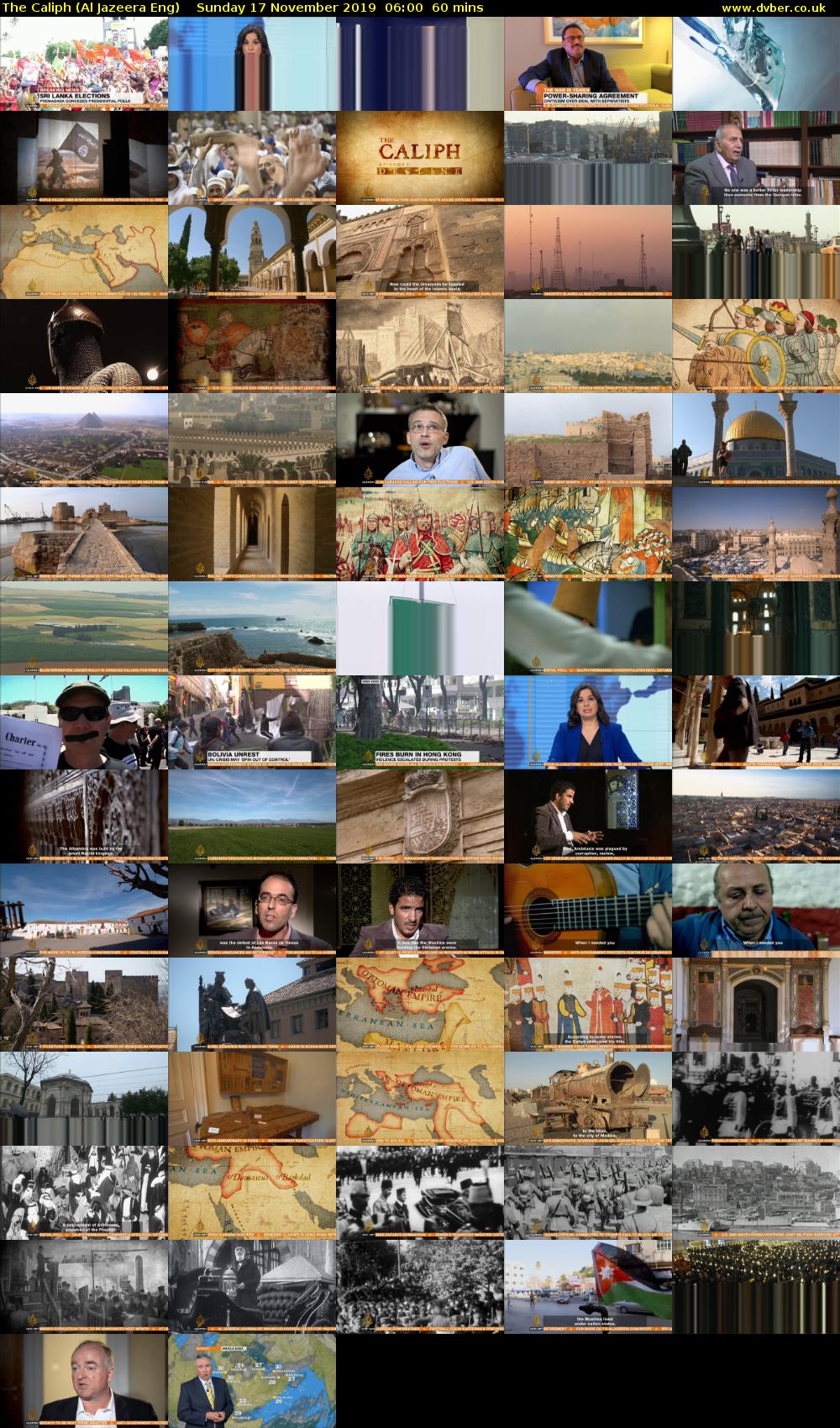 The Caliph (Al Jazeera Eng) Sunday 17 November 2019 06:00 - 07:00