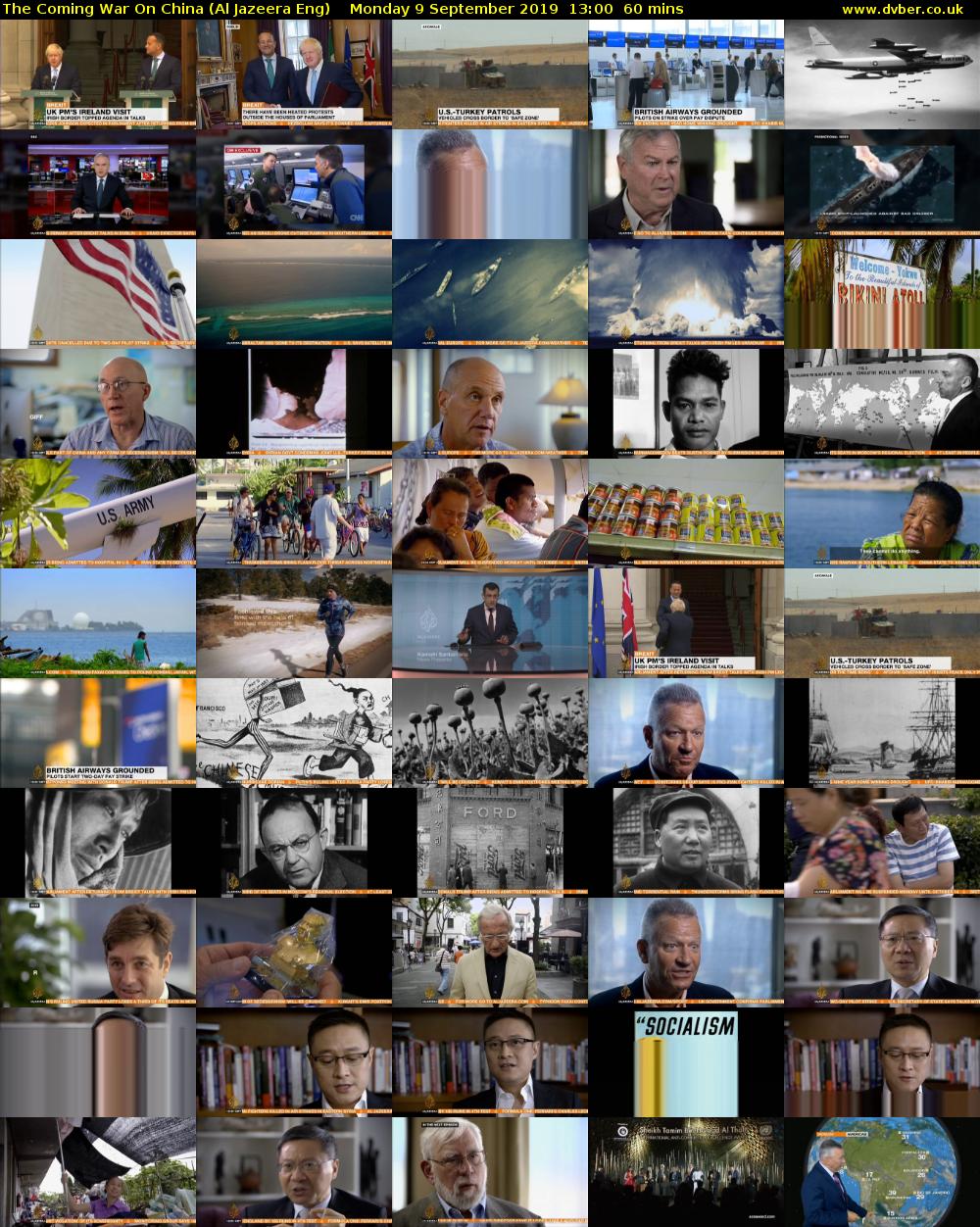The Coming War On China (Al Jazeera Eng) Monday 9 September 2019 13:00 - 14:00