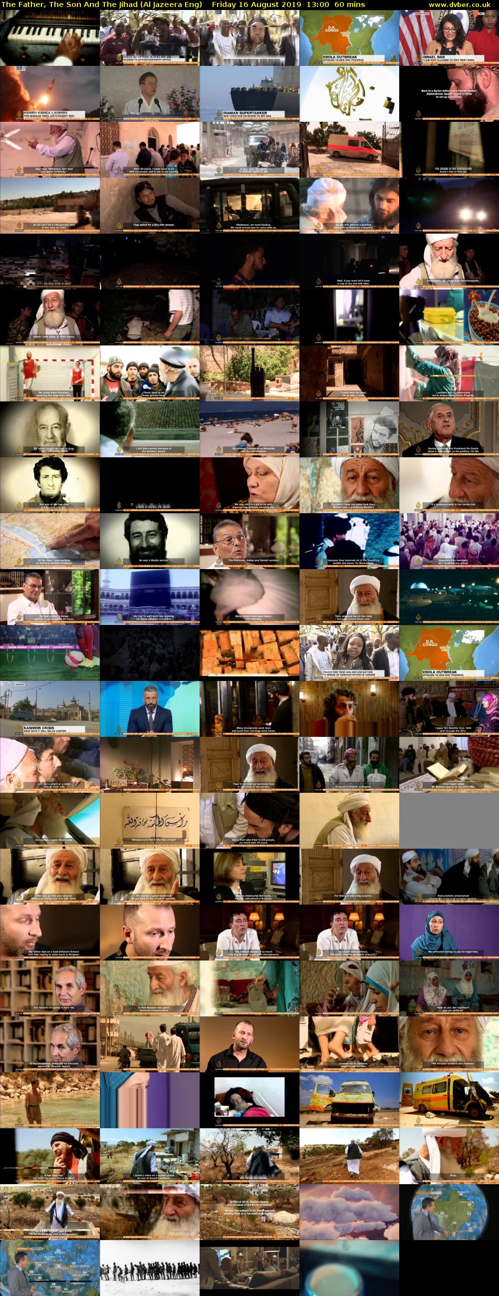 The Father, The Son And The Jihad (Al Jazeera Eng) Friday 16 August 2019 13:00 - 14:00