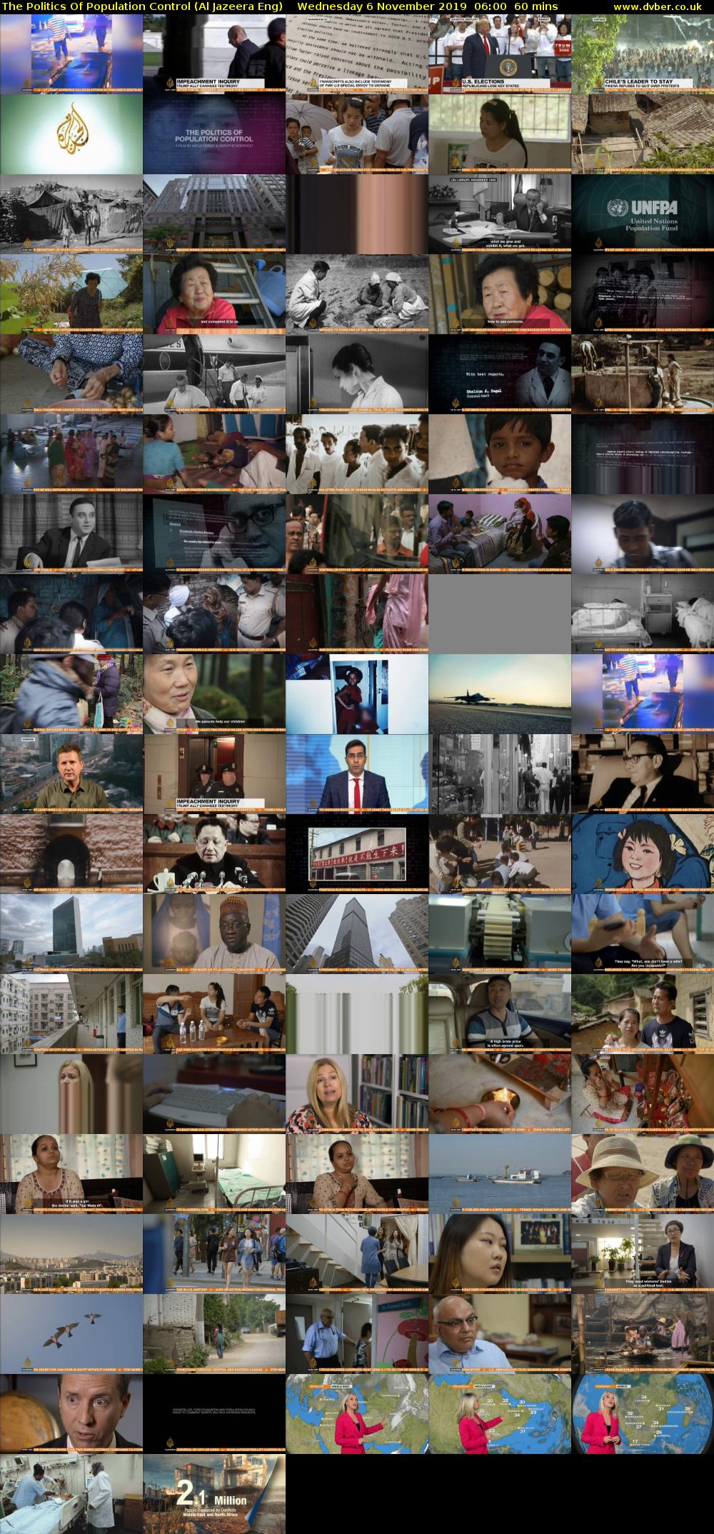 The Politics Of Population Control (Al Jazeera Eng) Wednesday 6 November 2019 06:00 - 07:00