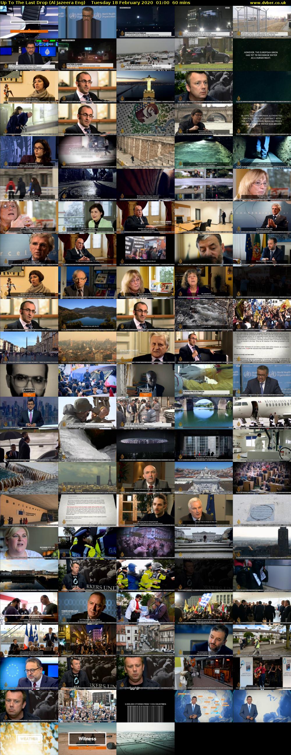 Up To The Last Drop (Al Jazeera Eng) Tuesday 18 February 2020 01:00 - 02:00