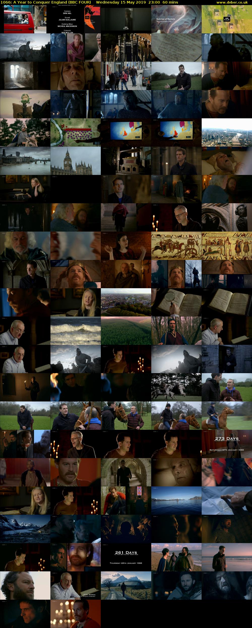 1066: A Year to Conquer England (BBC FOUR) Wednesday 15 May 2019 23:00 - 00:00