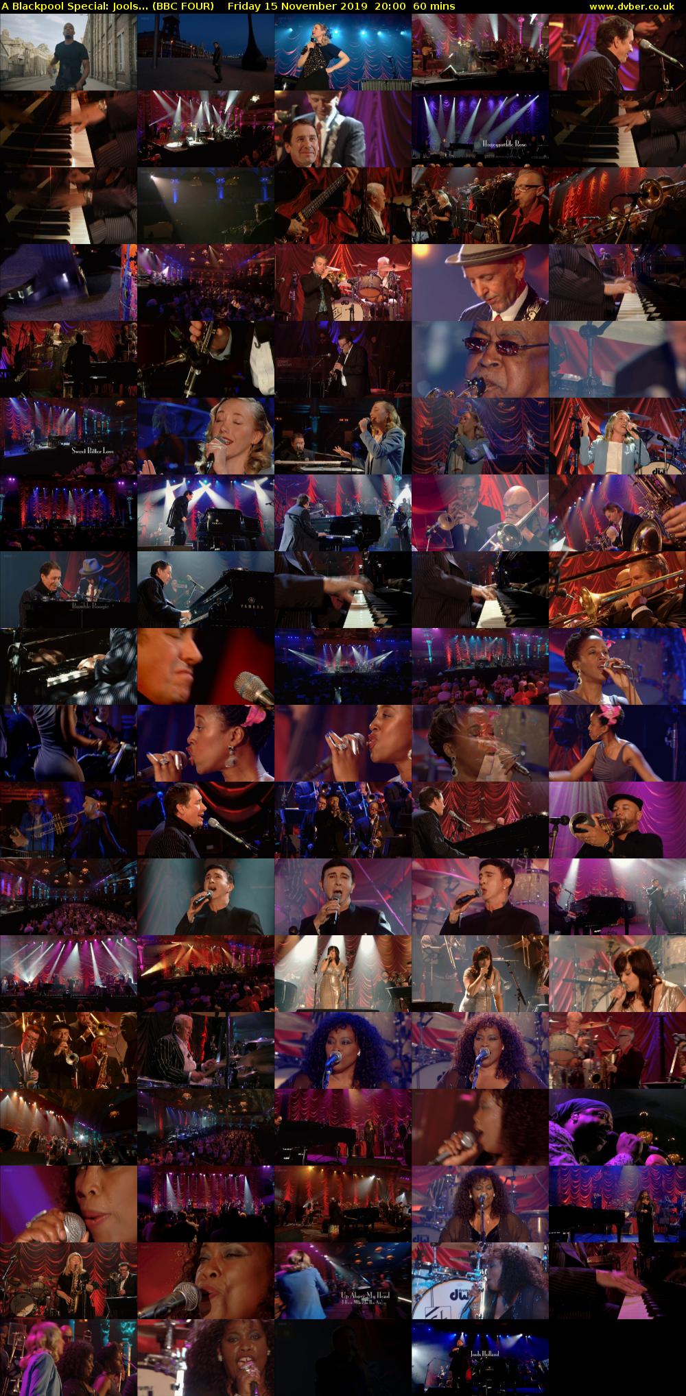 A Blackpool Special: Jools... (BBC FOUR) Friday 15 November 2019 20:00 - 21:00