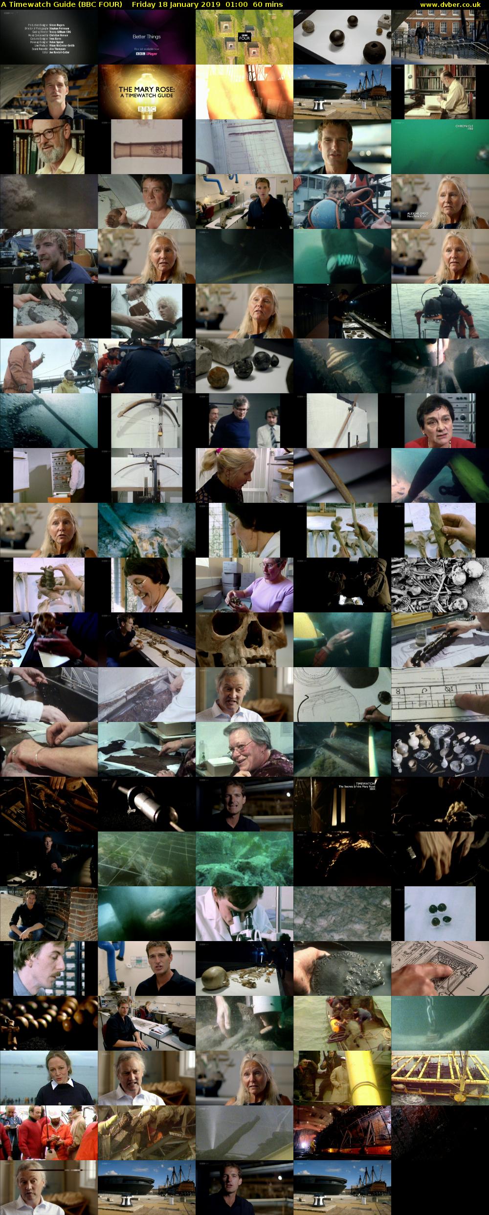 A Timewatch Guide (BBC FOUR) Friday 18 January 2019 01:00 - 02:00