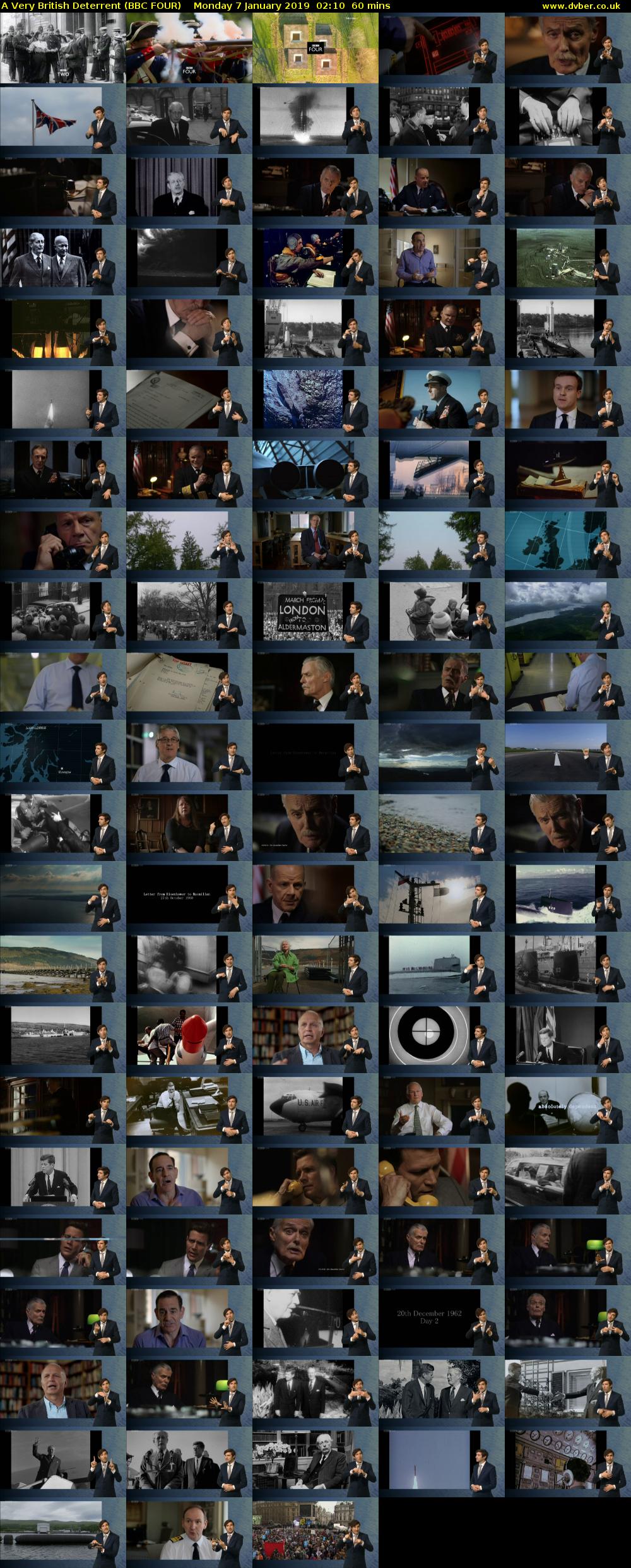 A Very British Deterrent (BBC FOUR) Monday 7 January 2019 02:10 - 03:10