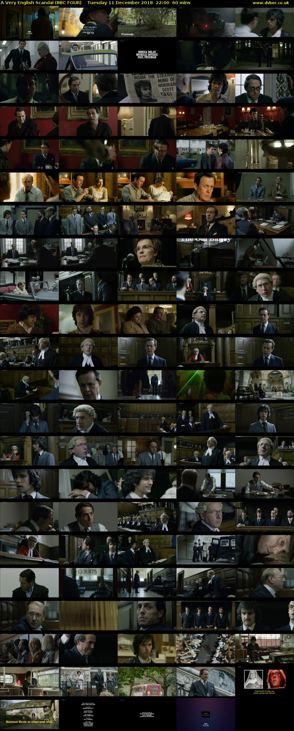 A Very English Scandal (BBC FOUR) Tuesday 11 December 2018 22:00 - 23:00