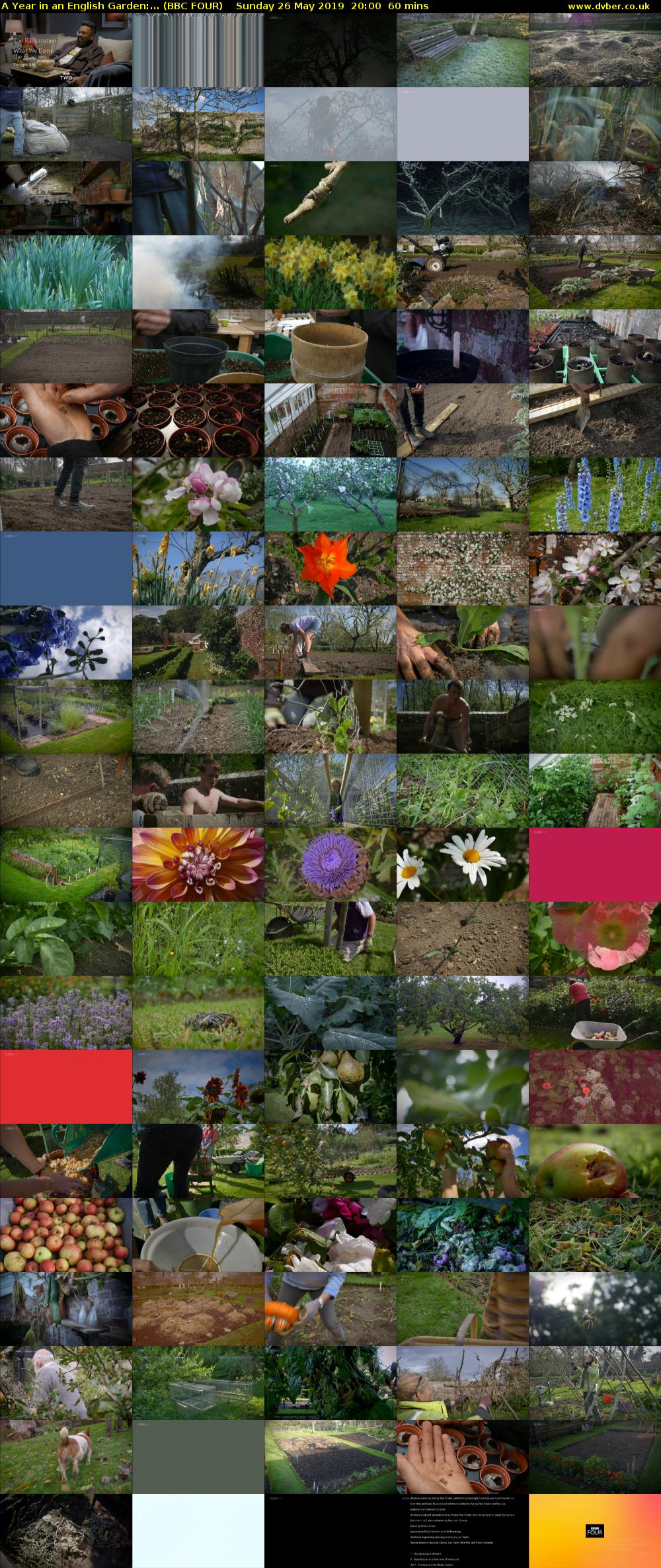A Year in an English Garden:... (BBC FOUR) Sunday 26 May 2019 20:00 - 21:00