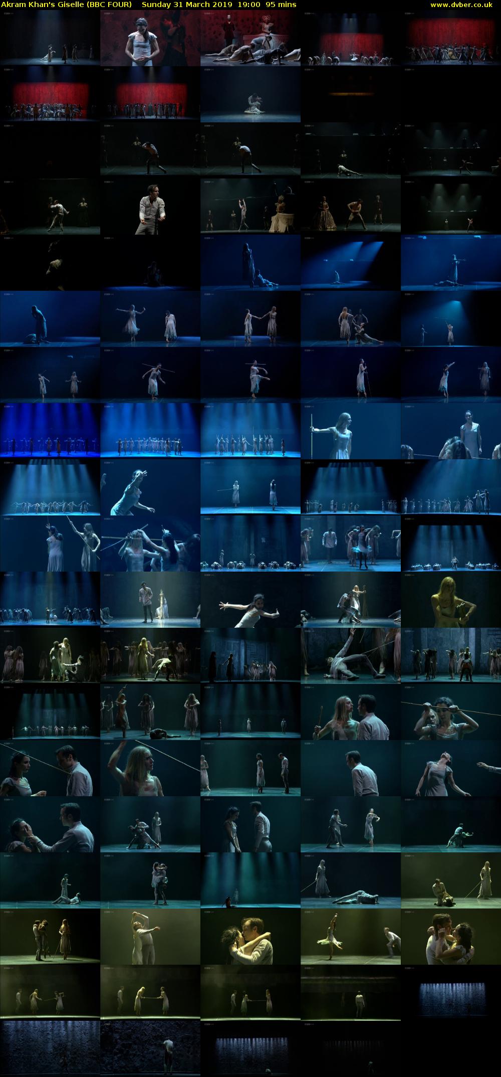 Akram Khan's Giselle (BBC FOUR) Sunday 31 March 2019 19:00 - 20:35