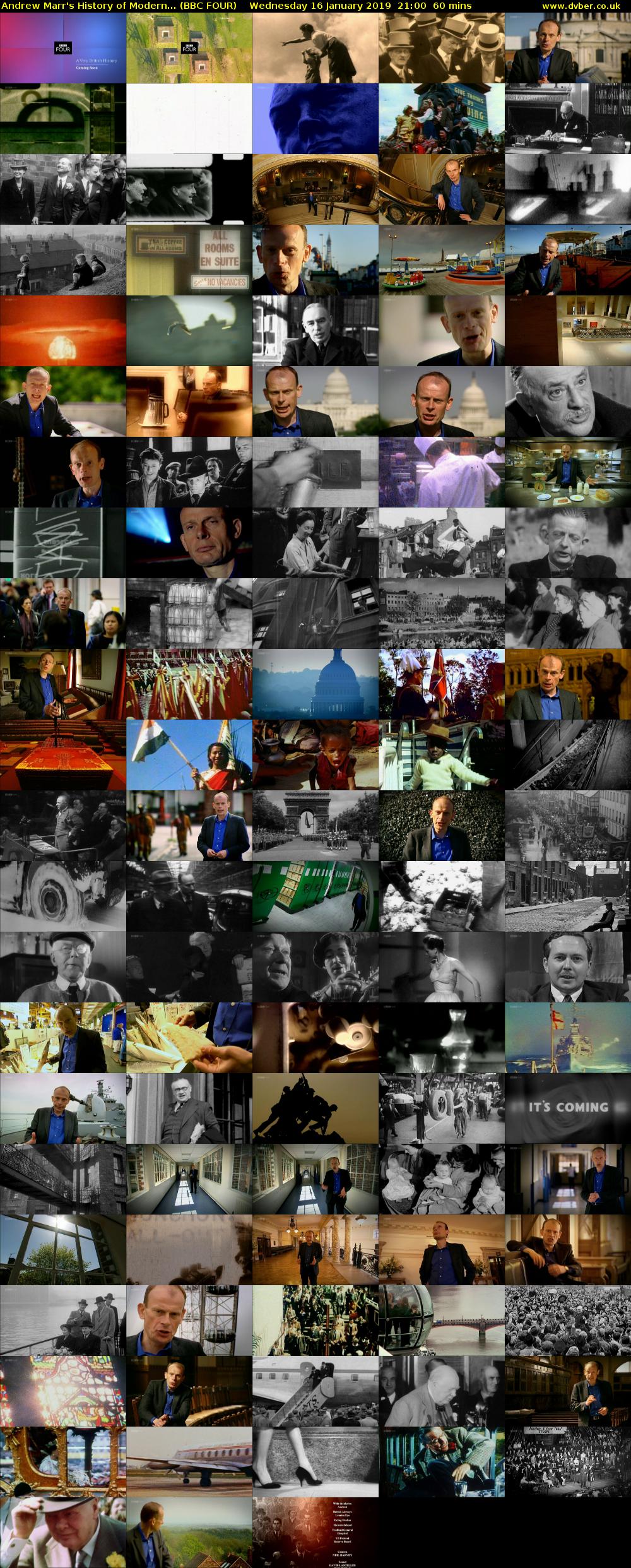 Andrew Marr's History of Modern... (BBC FOUR) Wednesday 16 January 2019 21:00 - 22:00