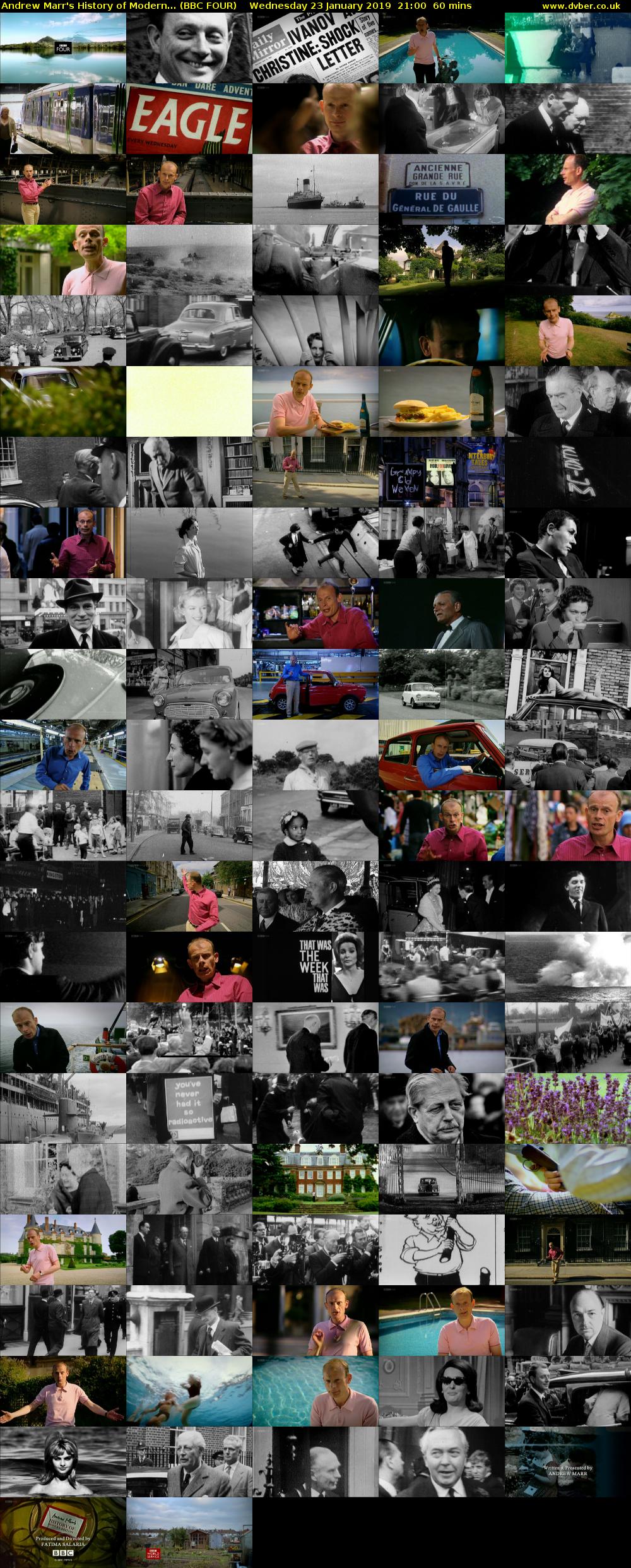 Andrew Marr's History of Modern... (BBC FOUR) Wednesday 23 January 2019 21:00 - 22:00