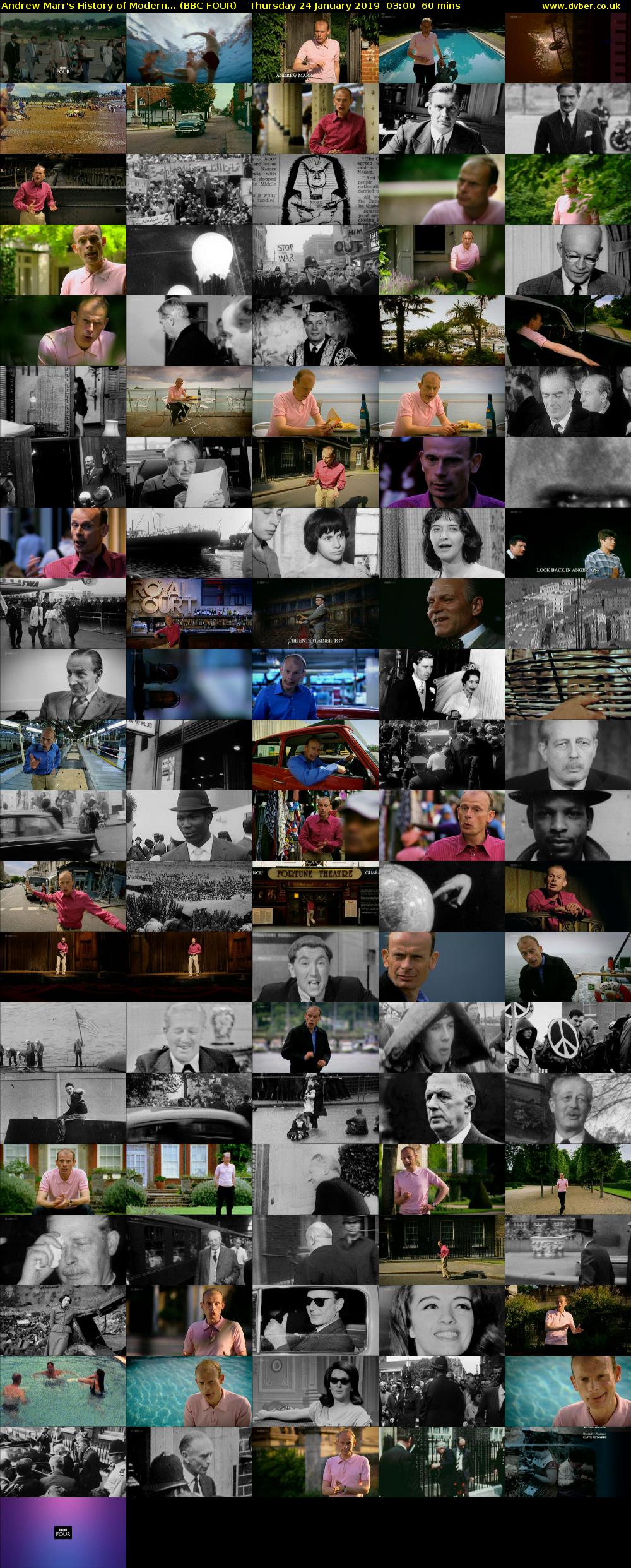 Andrew Marr's History of Modern... (BBC FOUR) Thursday 24 January 2019 03:00 - 04:00