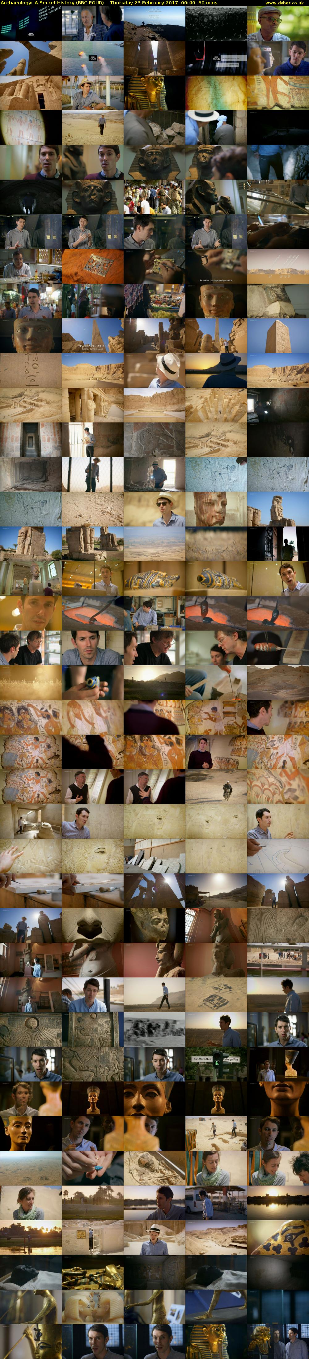 Archaeology: A Secret History (BBC FOUR) Thursday 23 February 2017 00:40 - 01:40
