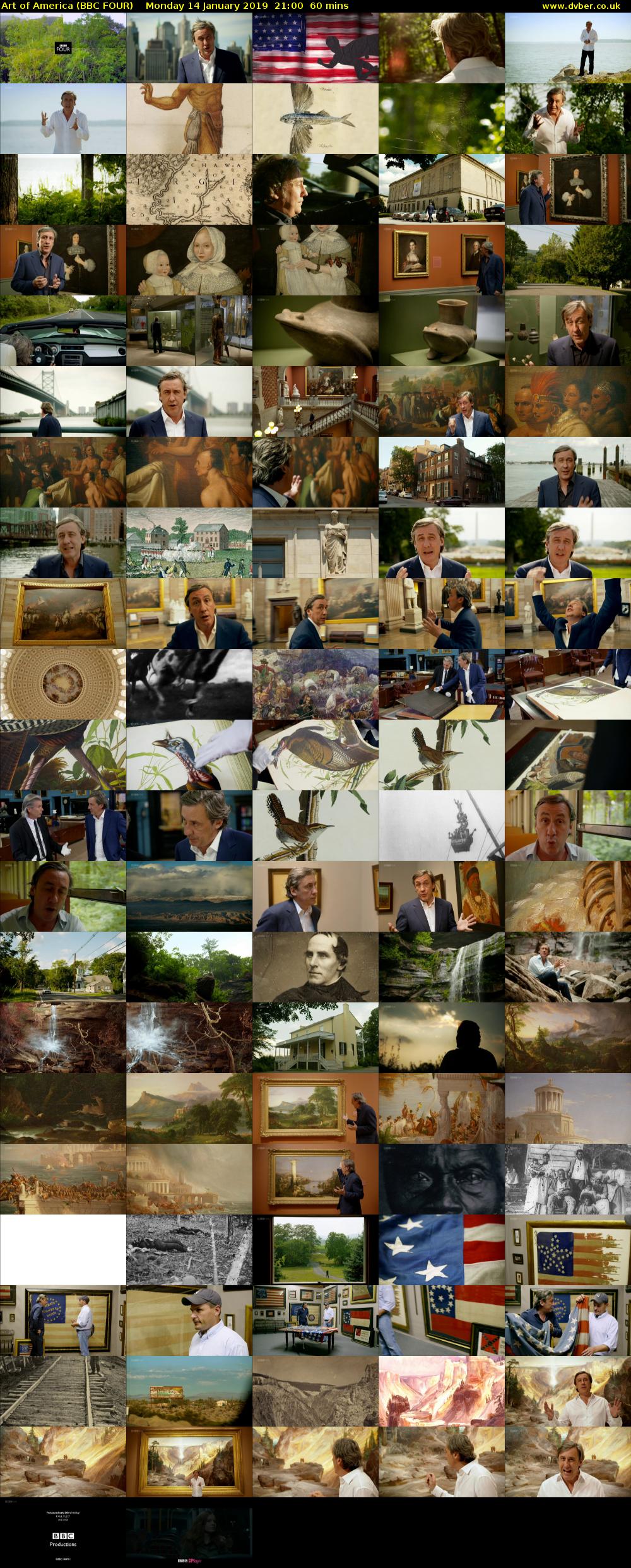 Art of America (BBC FOUR) Monday 14 January 2019 21:00 - 22:00