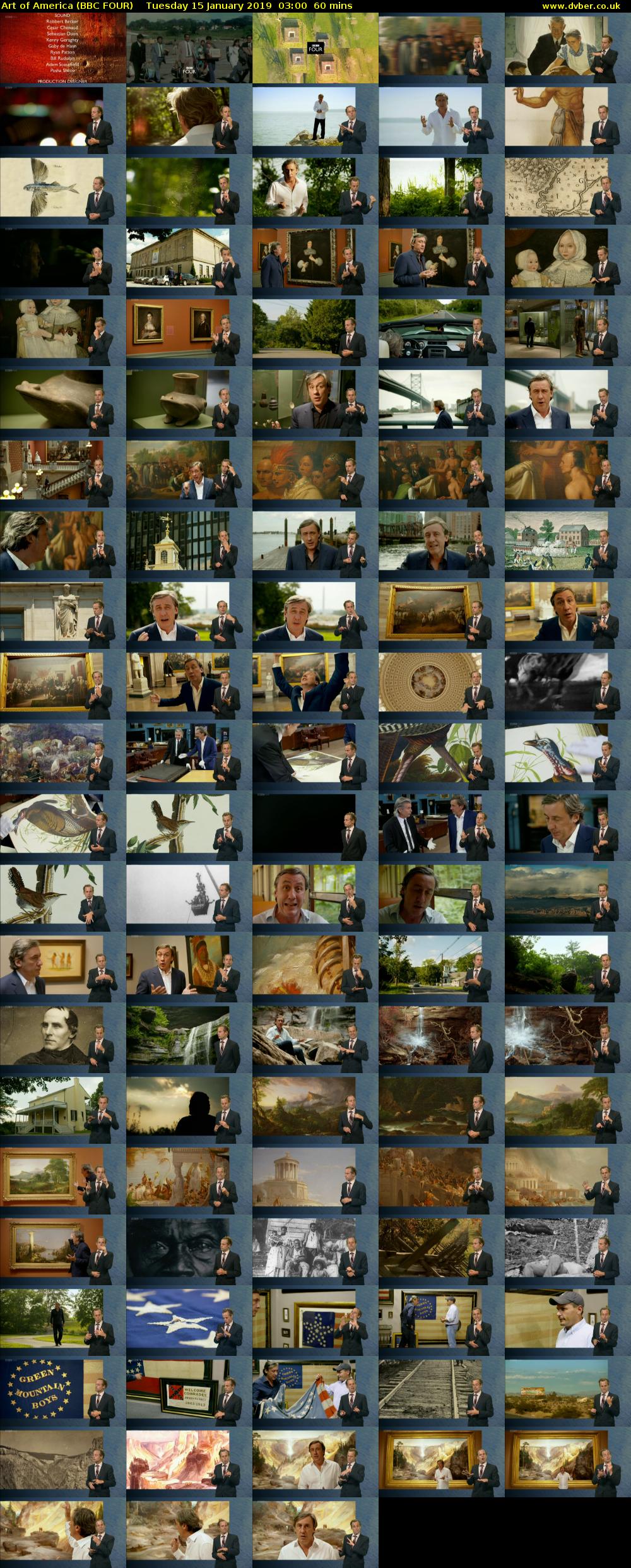 Art of America (BBC FOUR) Tuesday 15 January 2019 03:00 - 04:00