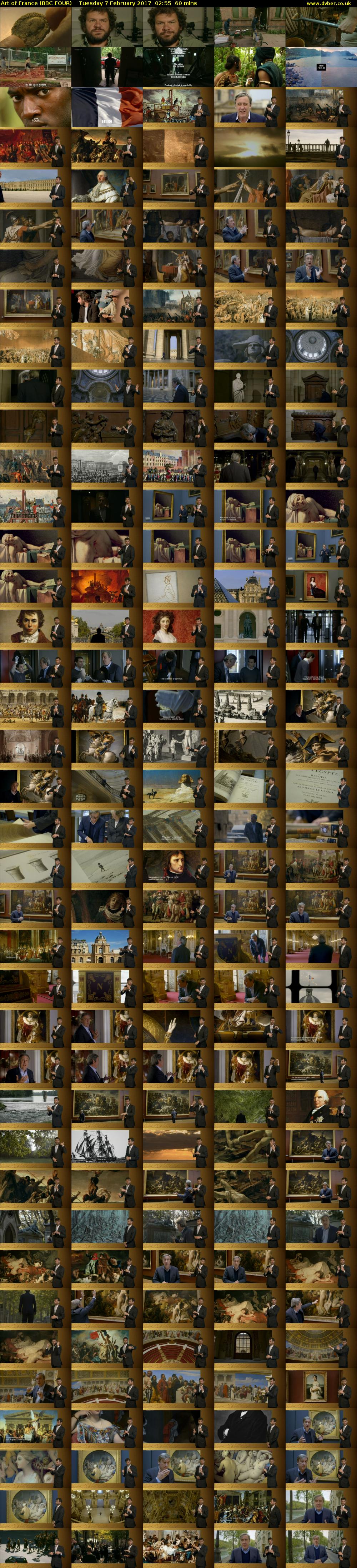 Art of France (BBC FOUR) Tuesday 7 February 2017 02:55 - 03:55