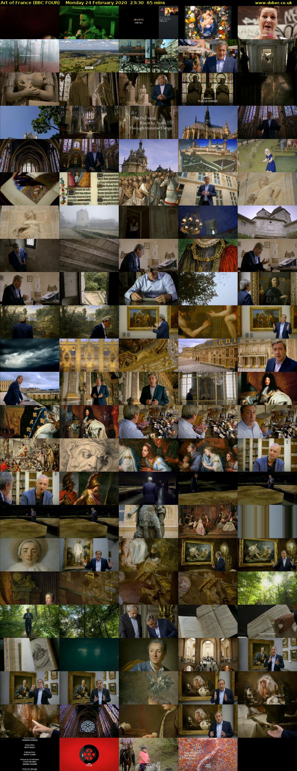 Art of France (BBC FOUR) Monday 24 February 2020 23:30 - 00:35