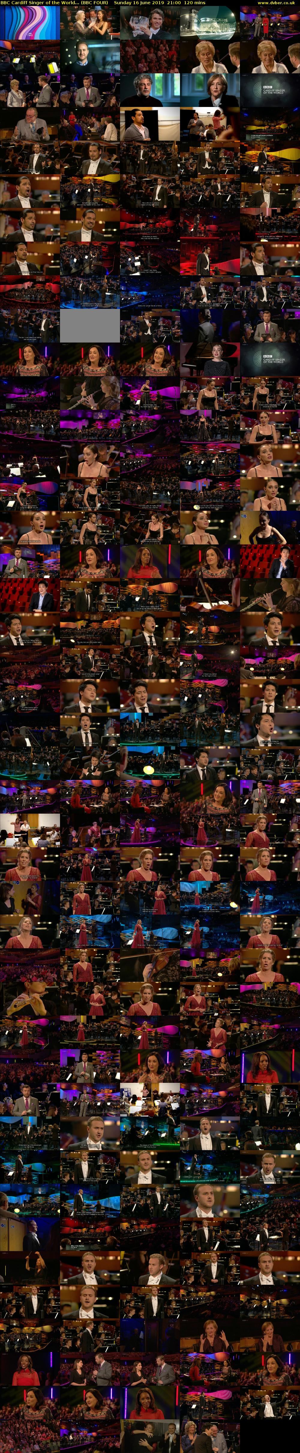 BBC Cardiff Singer of the World... (BBC FOUR) Sunday 16 June 2019 21:00 - 23:00
