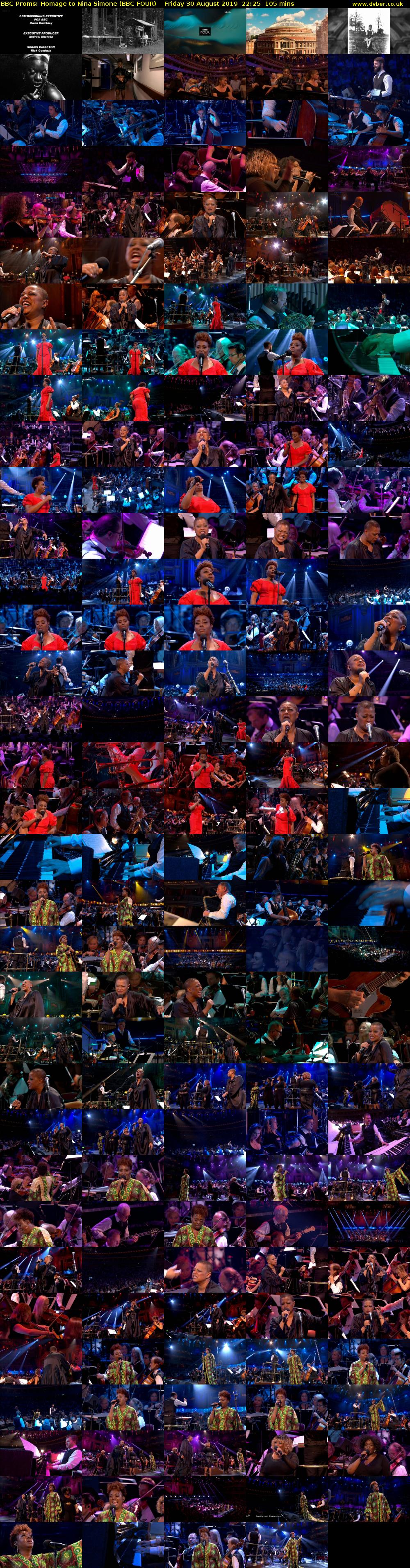 BBC Proms: Homage to Nina Simone (BBC FOUR) Friday 30 August 2019 22:25 - 00:10