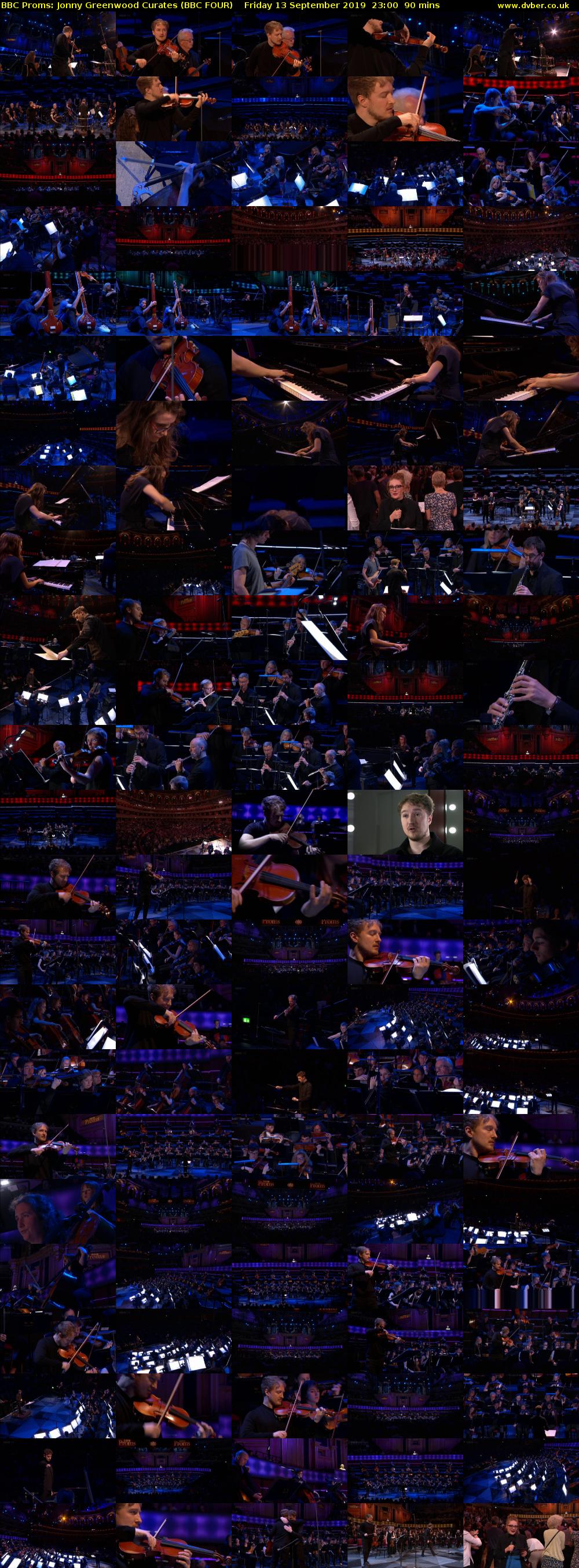BBC Proms: Jonny Greenwood Curates (BBC FOUR) Friday 13 September 2019 23:00 - 00:30